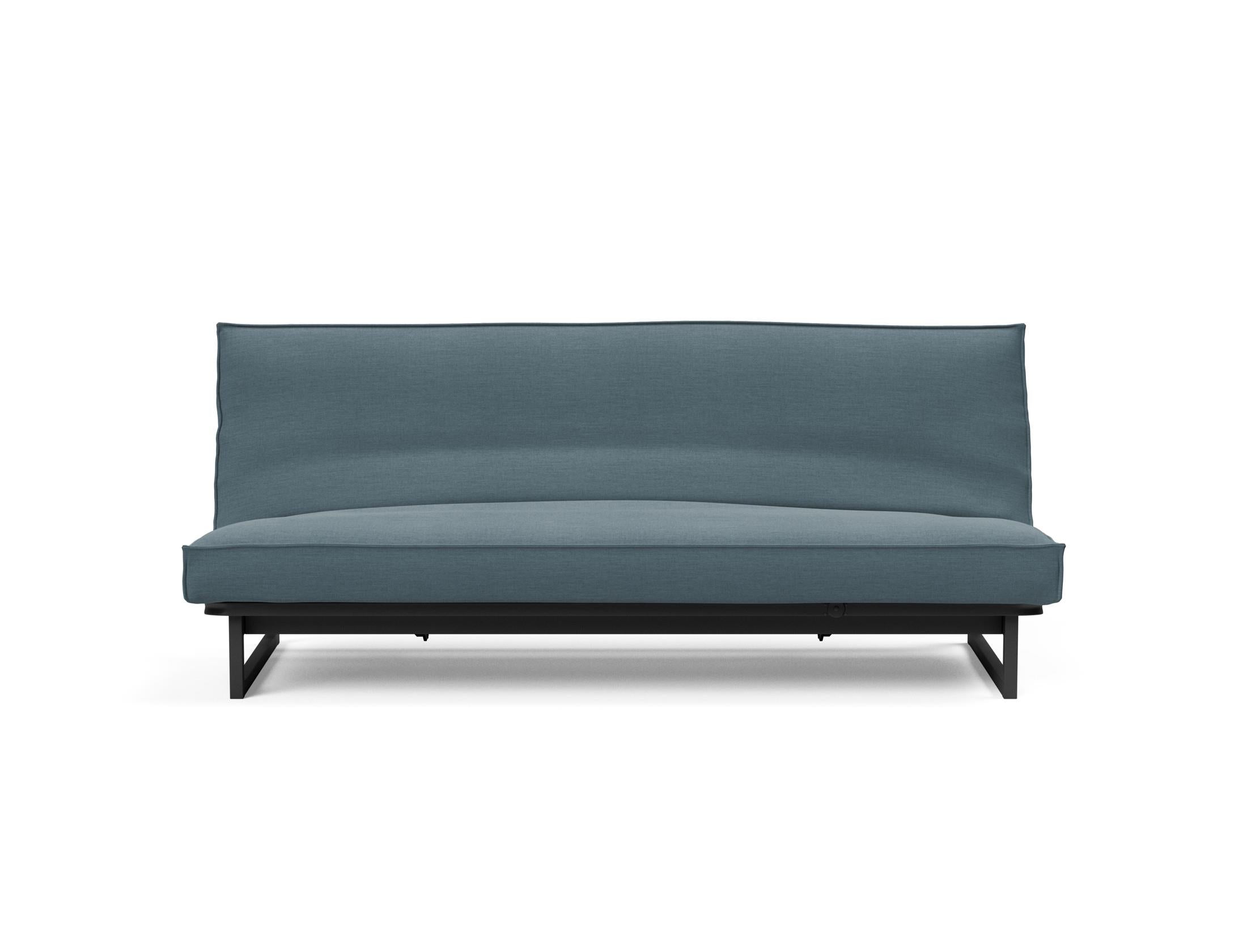 Elegantes Bettsofa Fraction 120 von Innovation Living, ideal für kleine Räume, bietet Komfort und zeitgemäße Ästhetik.