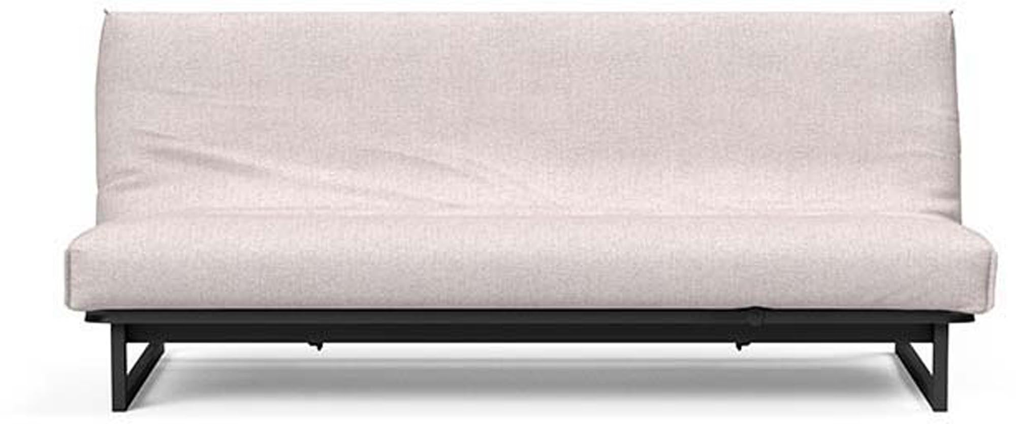 Fraction 120 Bettsofa Nordic Cover von Innovation Living: modernes, platzsparendes Sofa mit elegantem Design, ideal für kleine Wohnungen und Gästezimmer.