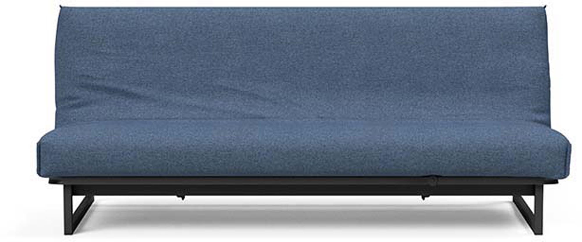 Fraction 120 Bettsofa Nordic Cover von Innovation Living: elegantes, platzsparendes Sofa, ideal für kleine Wohnungen und als komfortables Gästebett.