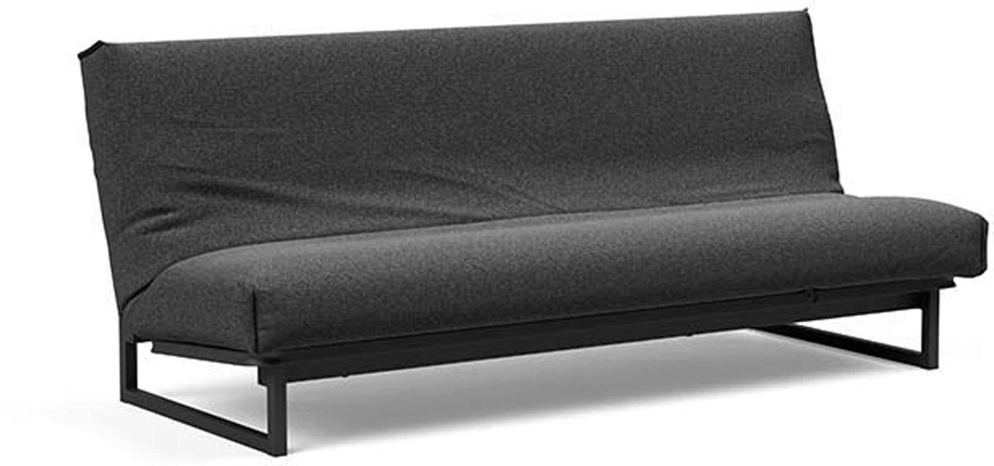 Fraction 120 Bettsofa Nordic Cover von Innovation Living: stilvolles, multifunktionales Sofa, perfekt für kompakte Räume und als gemütliches Schlafsofa.