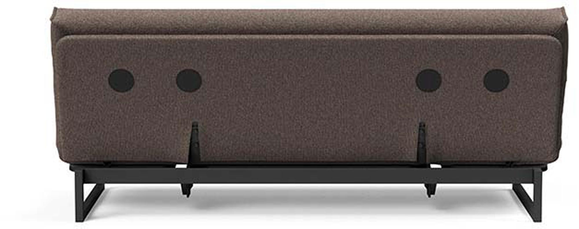 Fraction 120 Bettsofa Nordic Cover von Innovation Living: stilvolles, multifunktionales Sofa, perfekt für kompakte Räume und als gemütliches Schlafsofa.