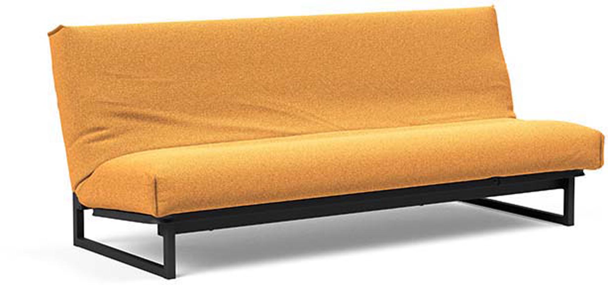 Fraction 120 Bettsofa Nordic Cover von Innovation Living: stilvolles, multifunktionales Sofa, perfekt für kompakte Räume und als gemütliches Schlafsofa.