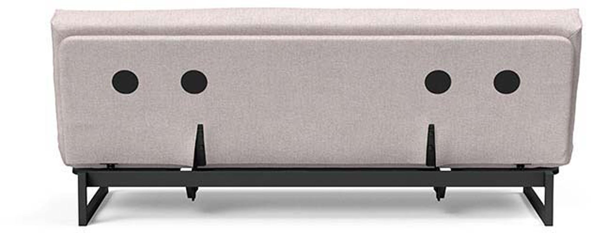 Entdecken Sie das Fraction 120 Bettsofa Sharp Plus Cover von Innovation Living – stilvoll, platzsparend und perfekt für Ihr Zuhause.