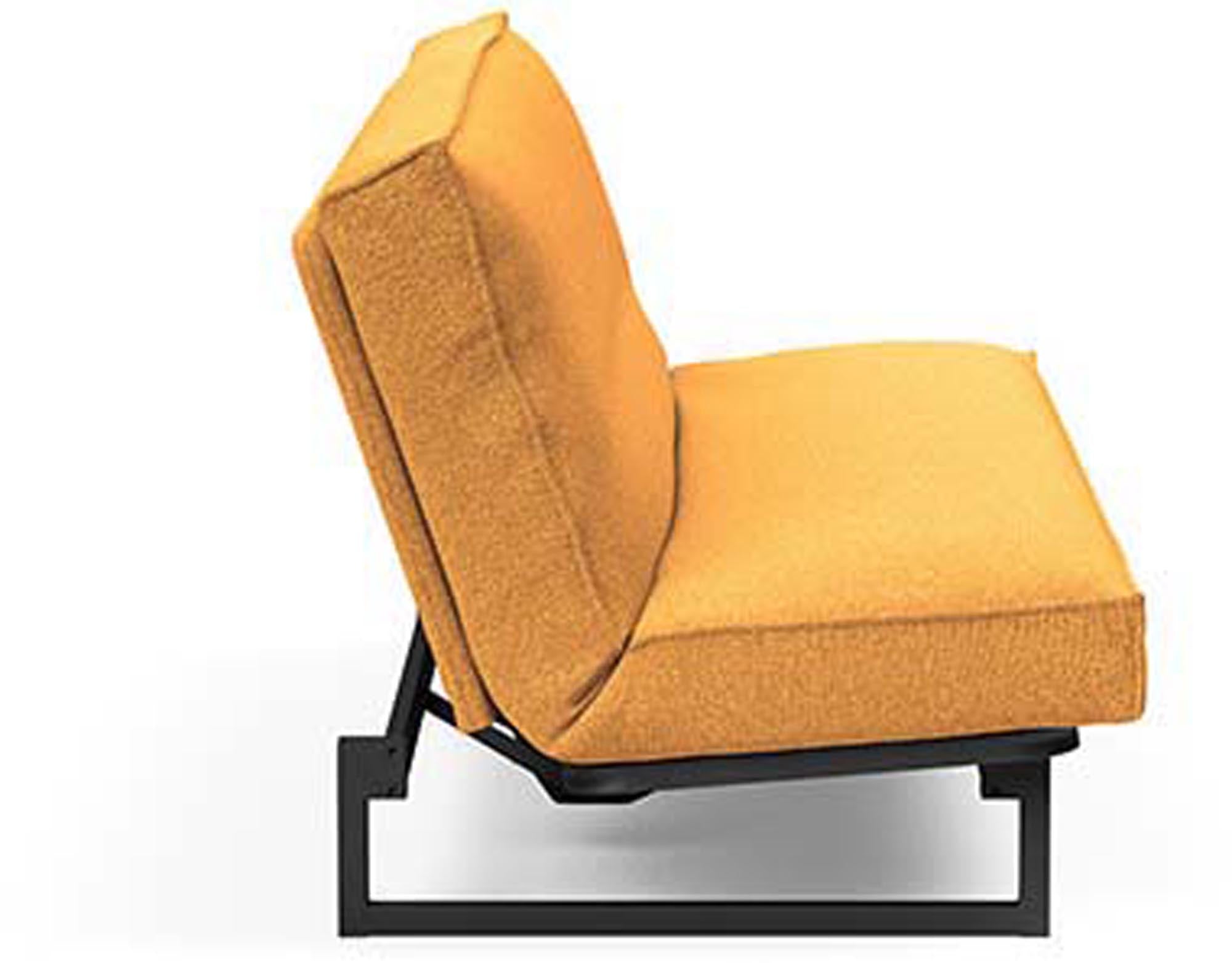 Erleben Sie das Fraction 120 Bettsofa Sharp Plus Cover von Innovation Living – modern, funktional und ideal für kleine Räume.