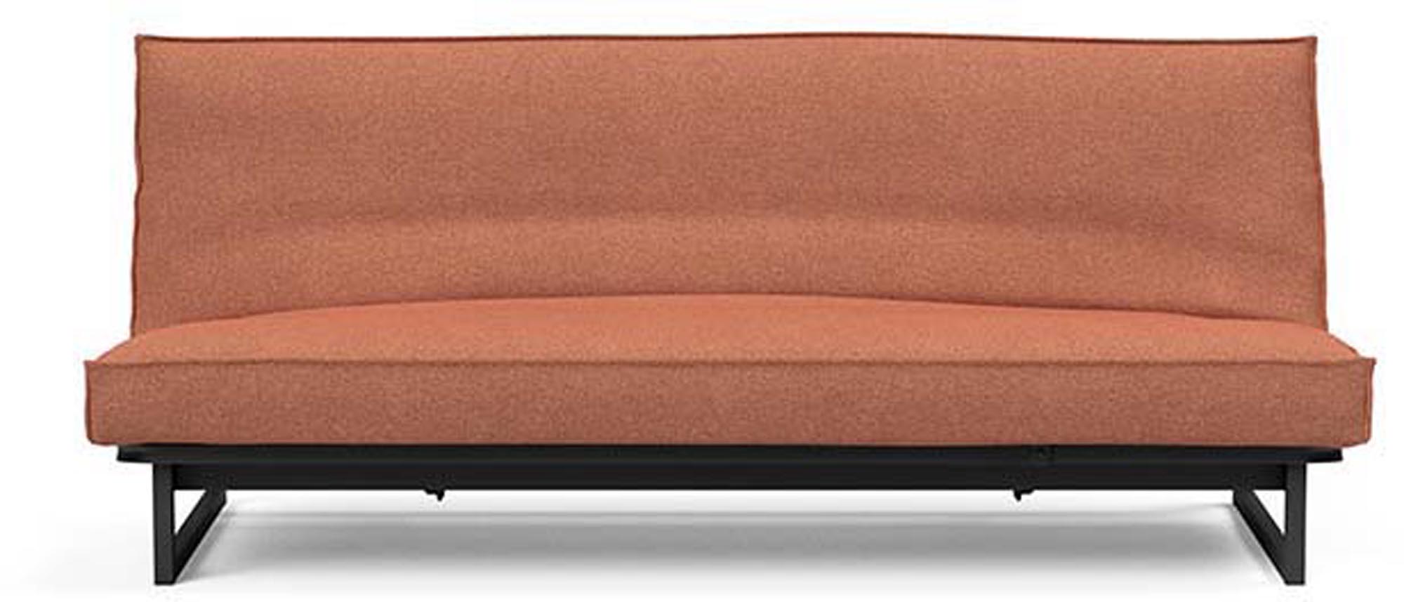 Erleben Sie das Fraction 120 Bettsofa Sharp Plus Cover von Innovation Living – eine perfekte Kombination aus modernem Stil und praktischer Vielseitigkeit.