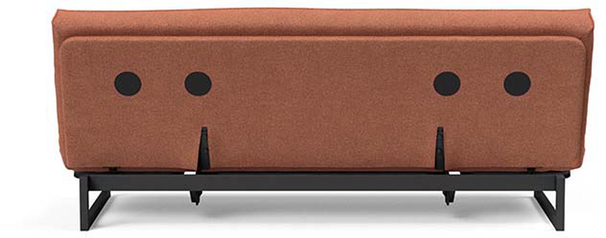 Entdecken Sie das Fraction 120 Bettsofa Sharp Plus Cover von Innovation Living – stilvolles Design trifft auf funktionale Flexibilität für jeden Raum.