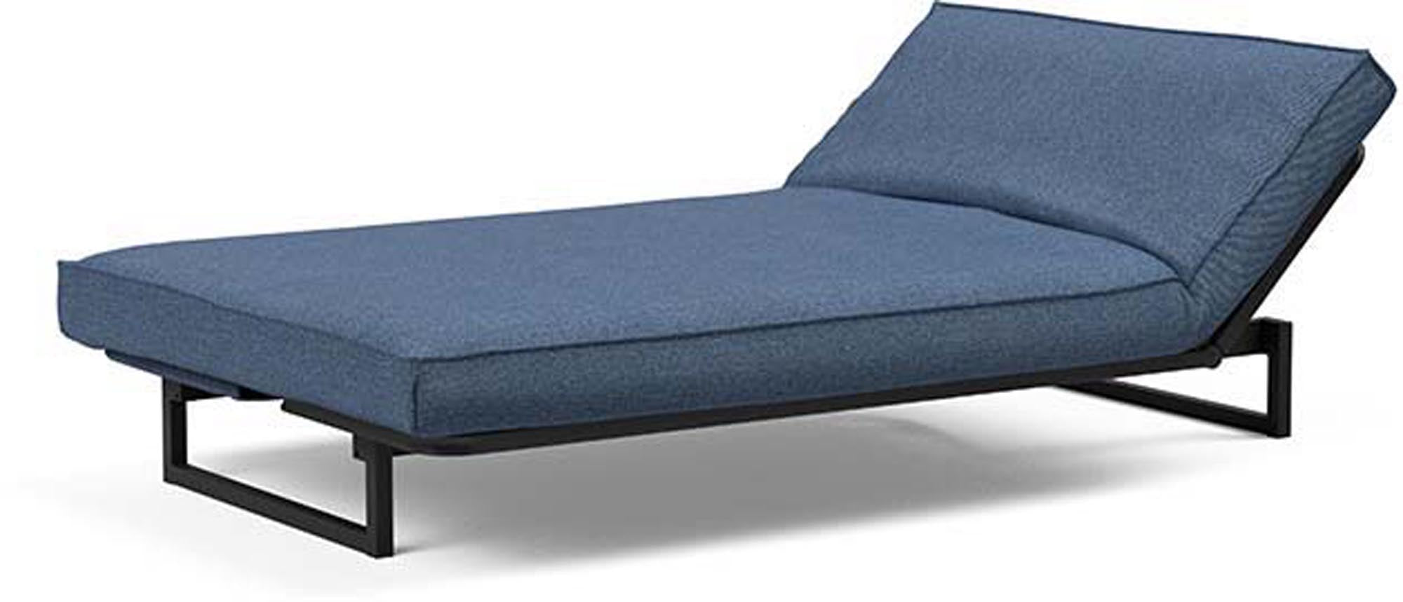 Erleben Sie das Fraction 120 Bettsofa Sharp Plus Cover von Innovation Living – ein elegantes, multifunktionales Sofa, das Komfort und modernes Design vereint.