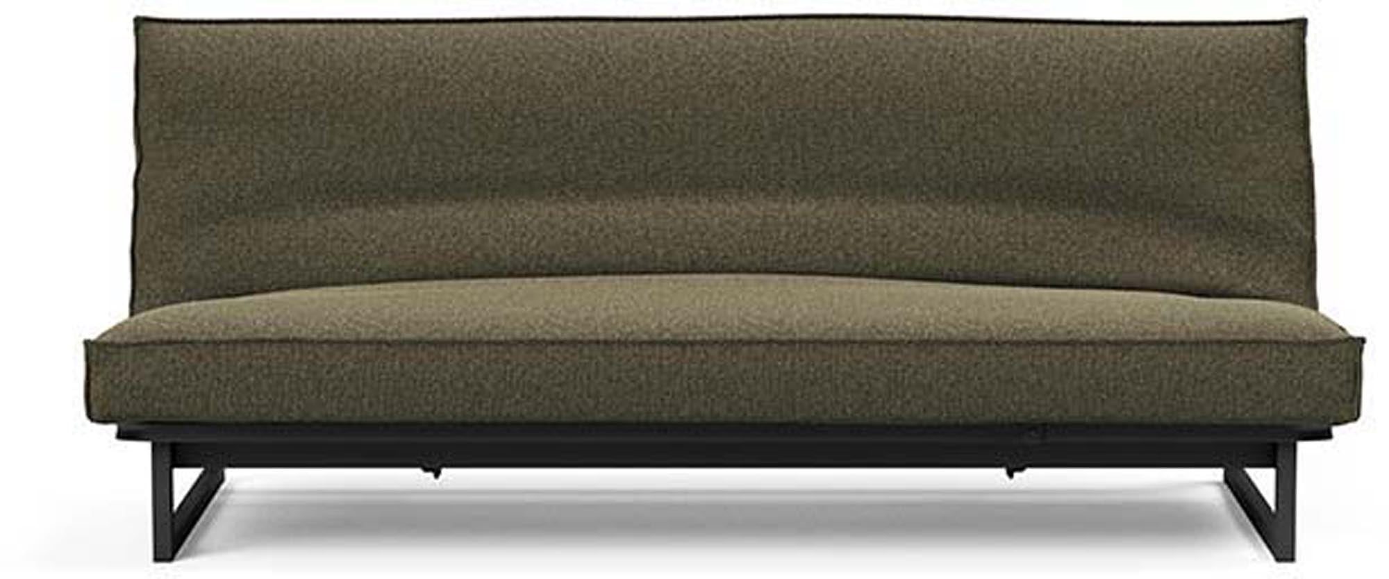 Erleben Sie das Fraction 120 Bettsofa Sharp Plus Cover von Innovation Living – eine perfekte Kombination aus modernem Stil und praktischer Vielseitigkeit.
