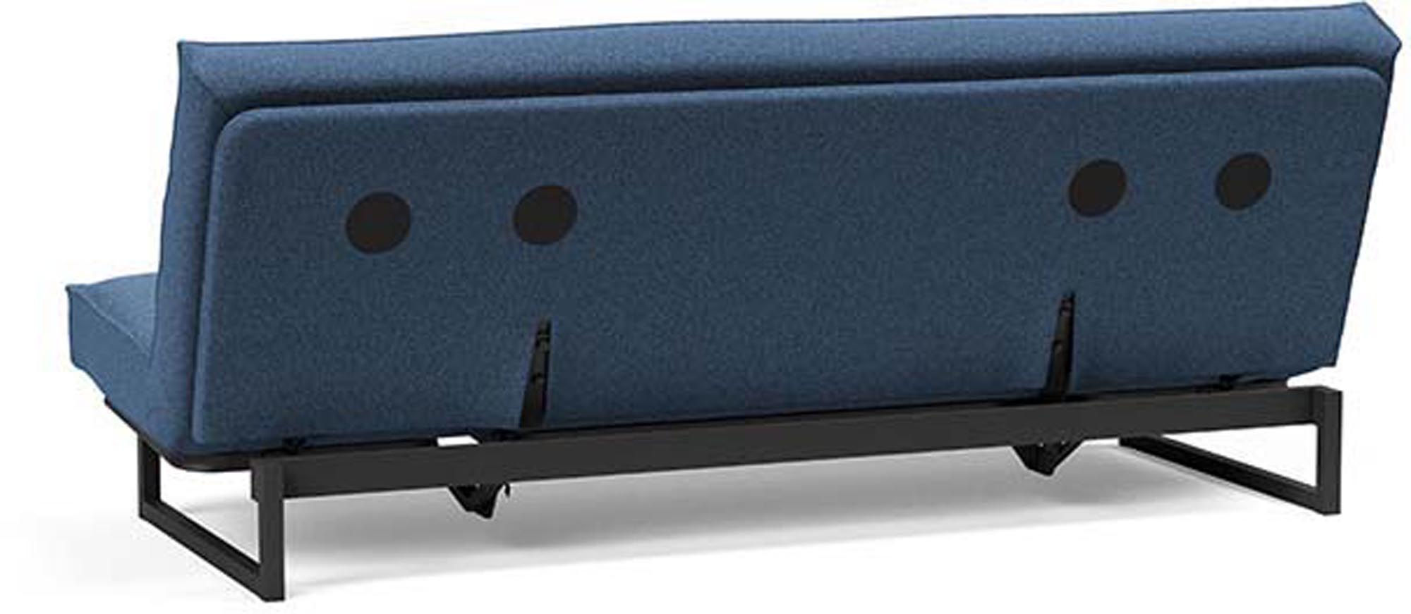 Erleben Sie das Fraction 120 Bettsofa Sharp Plus Cover von Innovation Living – ein elegantes, multifunktionales Sofa, ideal für kleine Räume und höchsten Komfort.