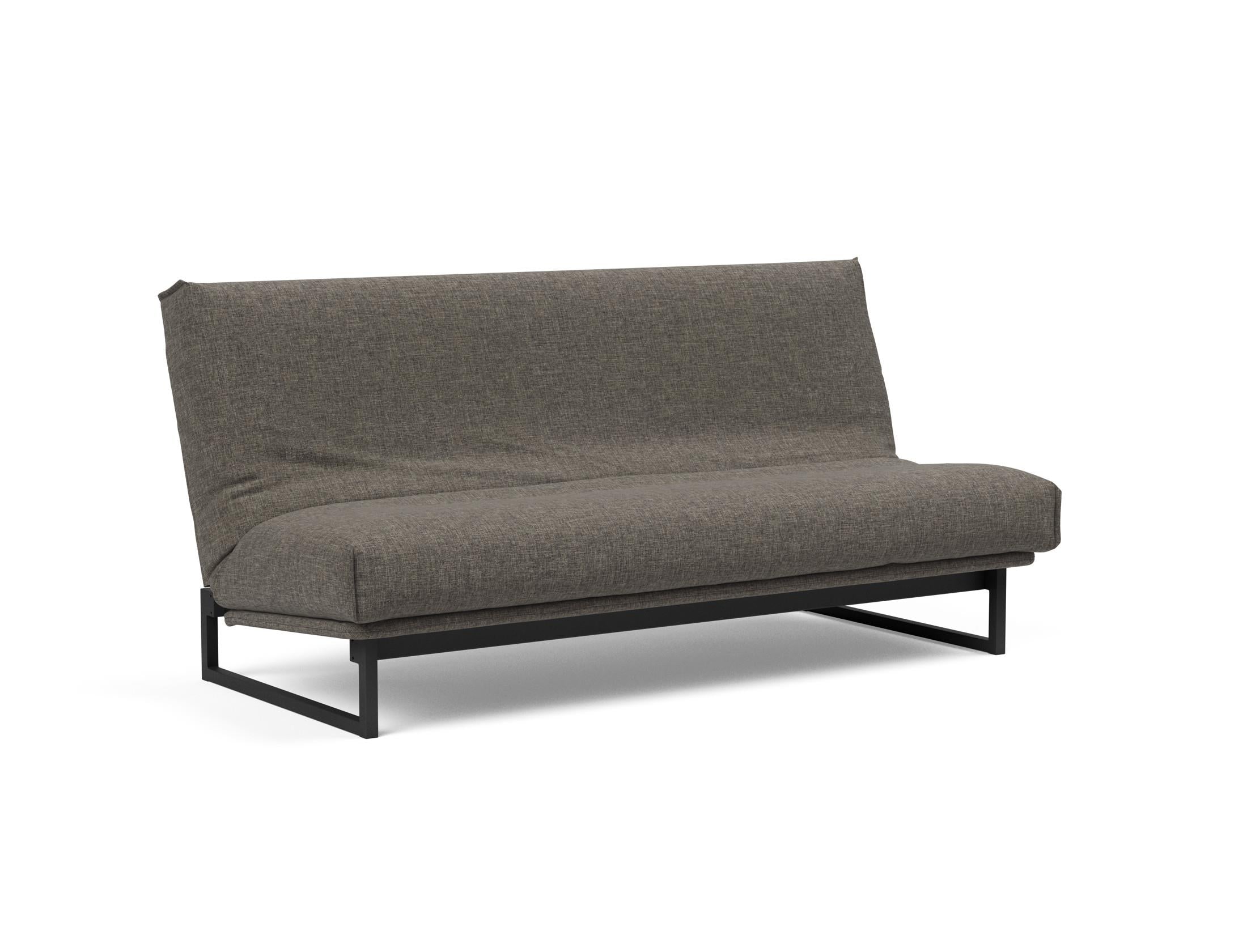 Fraction 140 Bettsofa Nordic Cover: Multifunktionales Sofa mit stilvollem Design, abnehmbarem Bezug und weicher Matratze für optimalen Komfort.