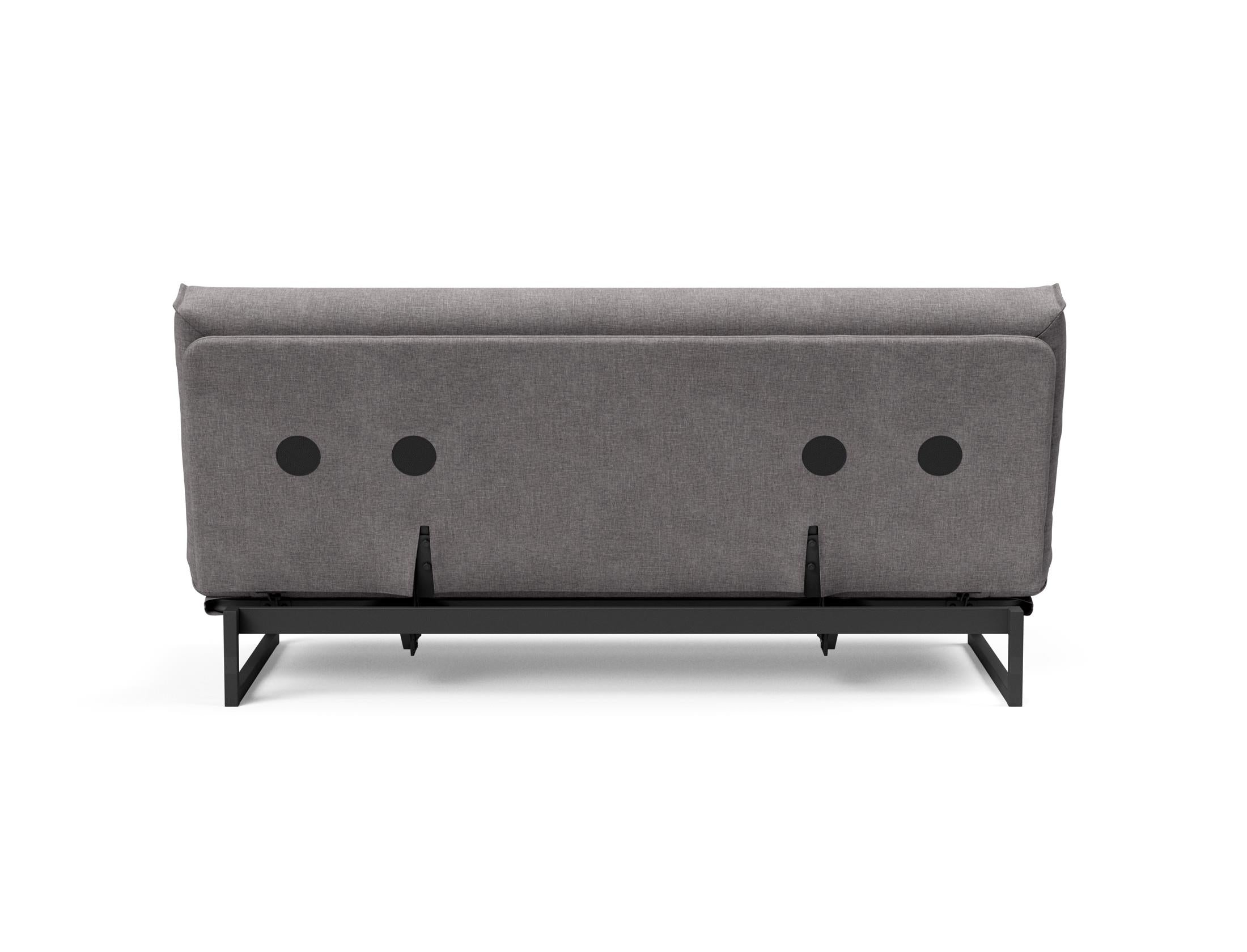 Fraction 140 Bettsofa Nordic Cover: Multifunktionales Sofa mit stilvollem Design, abnehmbarem Bezug und weicher Matratze für optimalen Komfort.