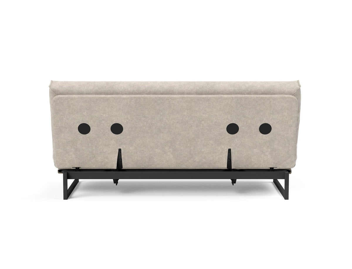 Fraction 140 Bettsofa Nordic Cover mit Gestellbezug Soft Spring in 280 Avella Sand präsentiert im Onlineshop von KAQTU Design AG. Bettsofa ist von Innovation Living