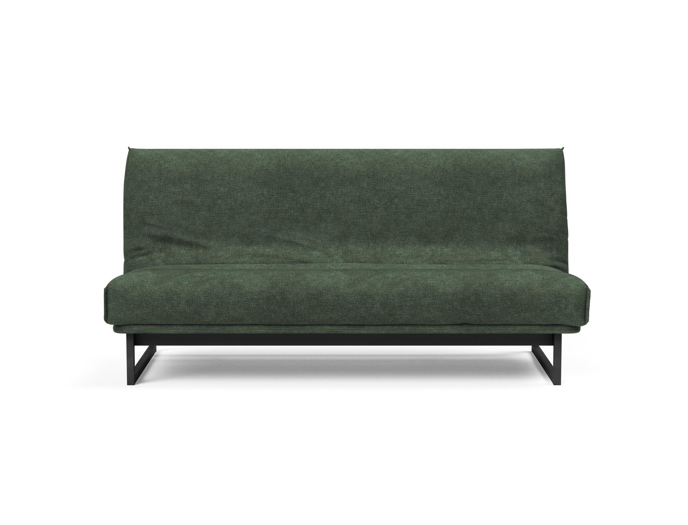 Fraction 140 Bettsofa Nordic Cover: Elegantes, flexibles Sofa mit abnehmbarem Bezug und komfortabler Soft Spring Matratze für höchsten Schlafgenuss.