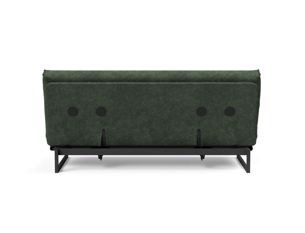 Fraction 140 Bettsofa Nordic Cover mit Gestellbezug Soft Spring in 281 Avella Pine Green präsentiert im Onlineshop von KAQTU Design AG. Bettsofa ist von Innovation Living