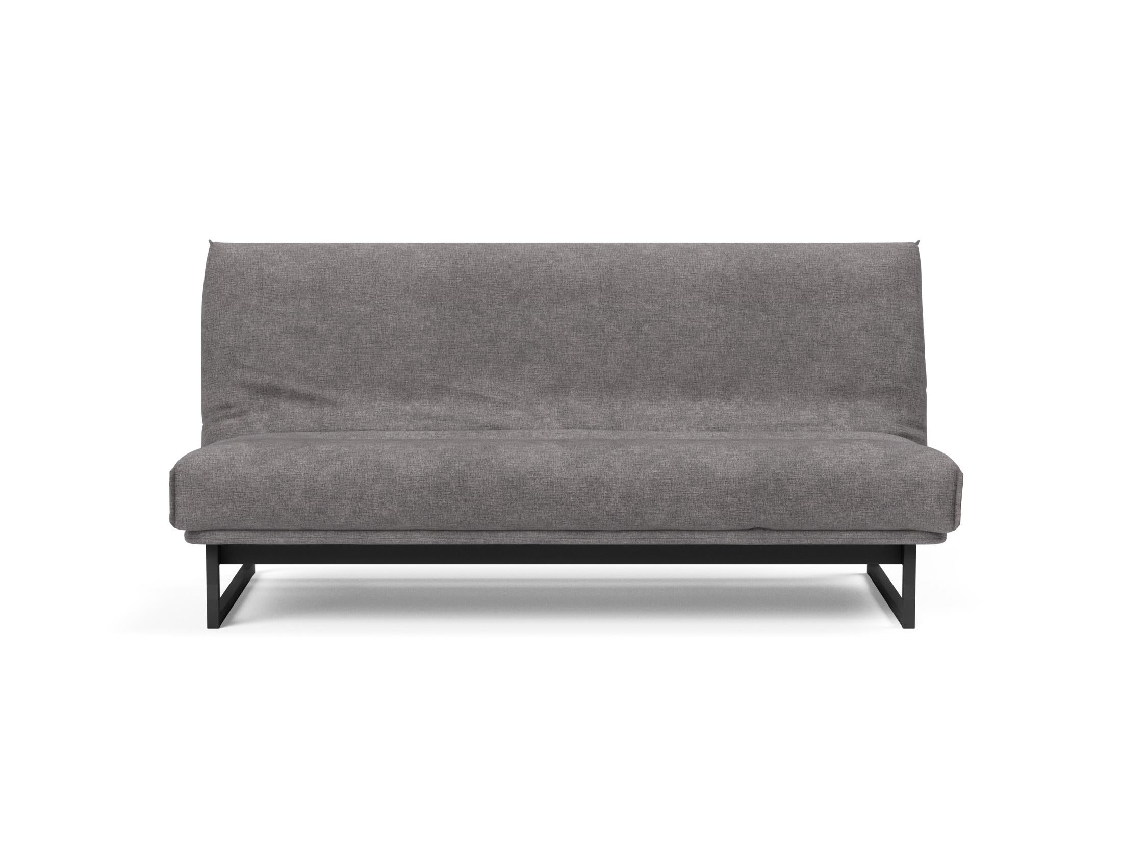 Fraction 140 Bettsofa Nordic Cover: Elegantes, flexibles Sofa mit abnehmbarem Bezug und komfortabler Soft Spring Matratze für höchsten Schlafgenuss.