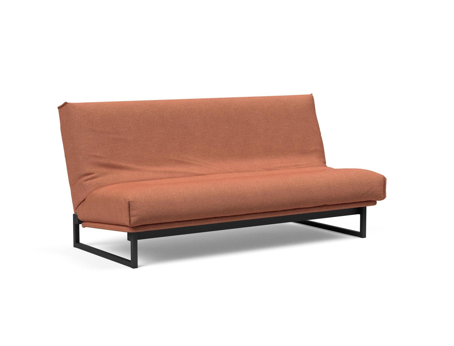 Fraction 140 Bettsofa Nordic Cover: Multifunktionales Sofa mit stilvollem Design, abnehmbarem Bezug und weicher Matratze für optimalen Komfort.