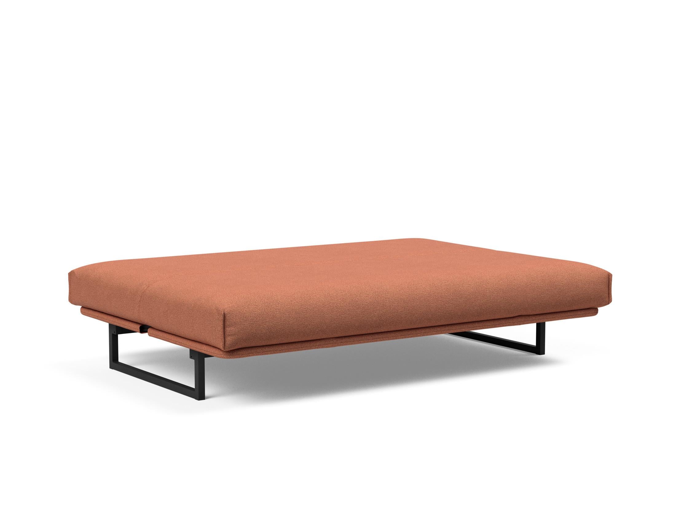 Fraction 140 Bettsofa Nordic Cover: Multifunktionales Sofa mit stilvollem Design, abnehmbarem Bezug und weicher Matratze für optimalen Komfort.