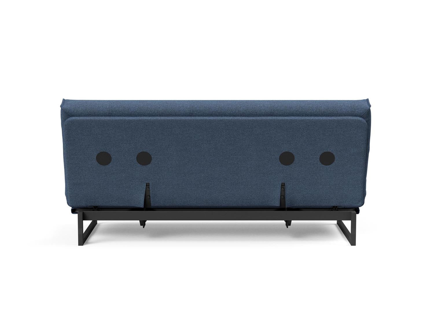 Fraction 140 Bettsofa Nordic Cover: Multifunktionales Sofa mit stilvollem Design, abnehmbarem Bezug und weicher Matratze für optimalen Komfort.