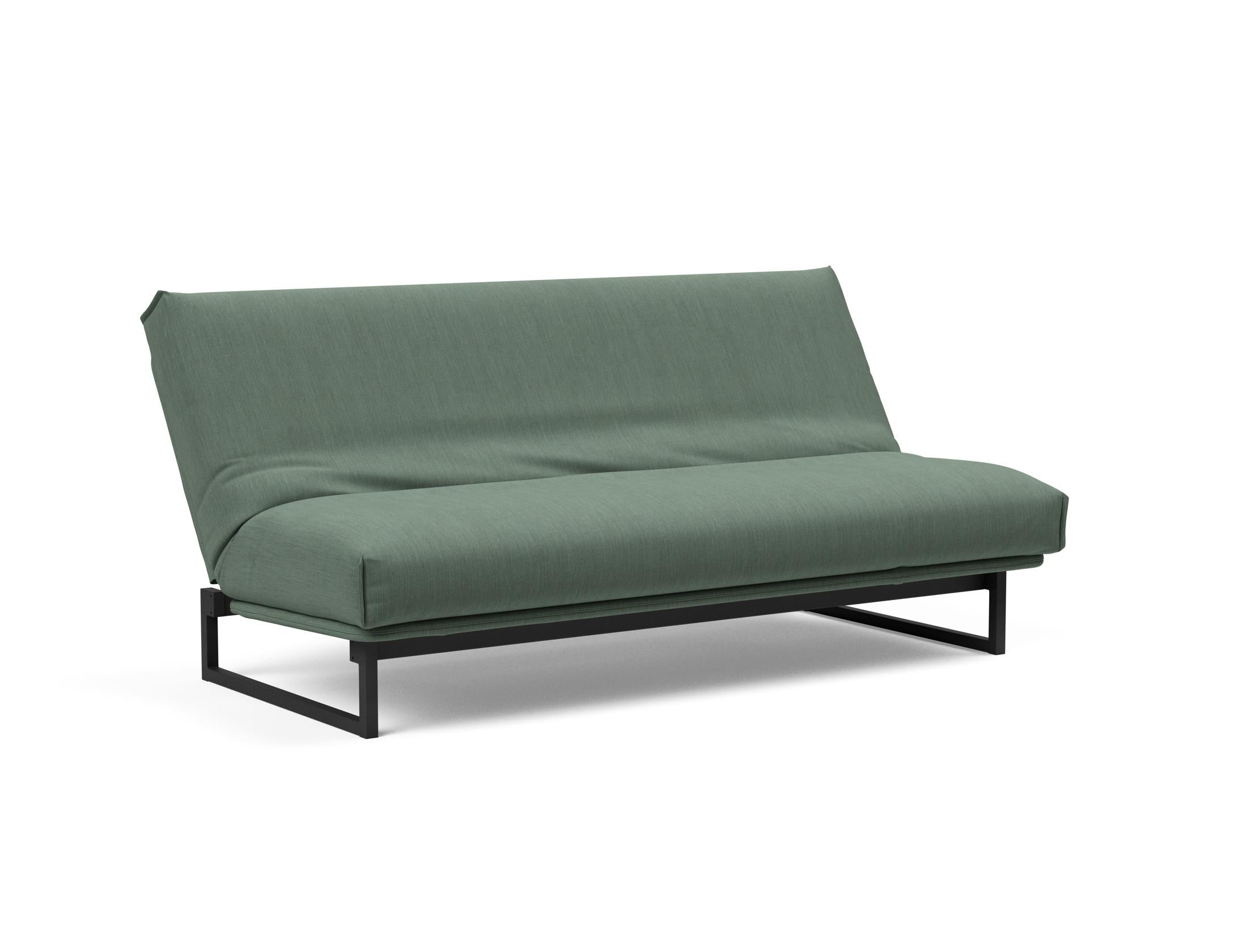 Fraction 140 Bettsofa Nordic Cover: Multifunktionales Sofa mit stilvollem Design, abnehmbarem Bezug und weicher Matratze für optimalen Komfort.