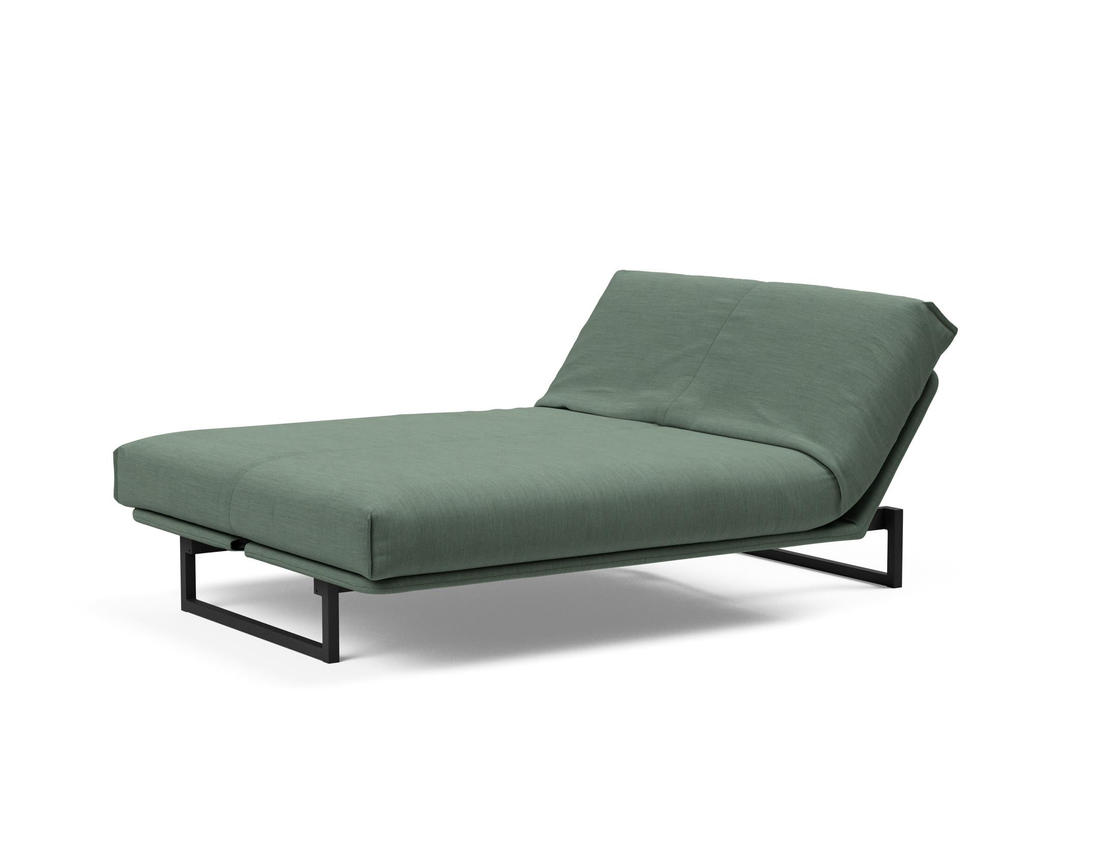 Fraction 140 Bettsofa Nordic Cover: Elegantes, flexibles Sofa mit abnehmbarem Bezug und komfortabler Soft Spring Matratze für höchsten Schlafgenuss.