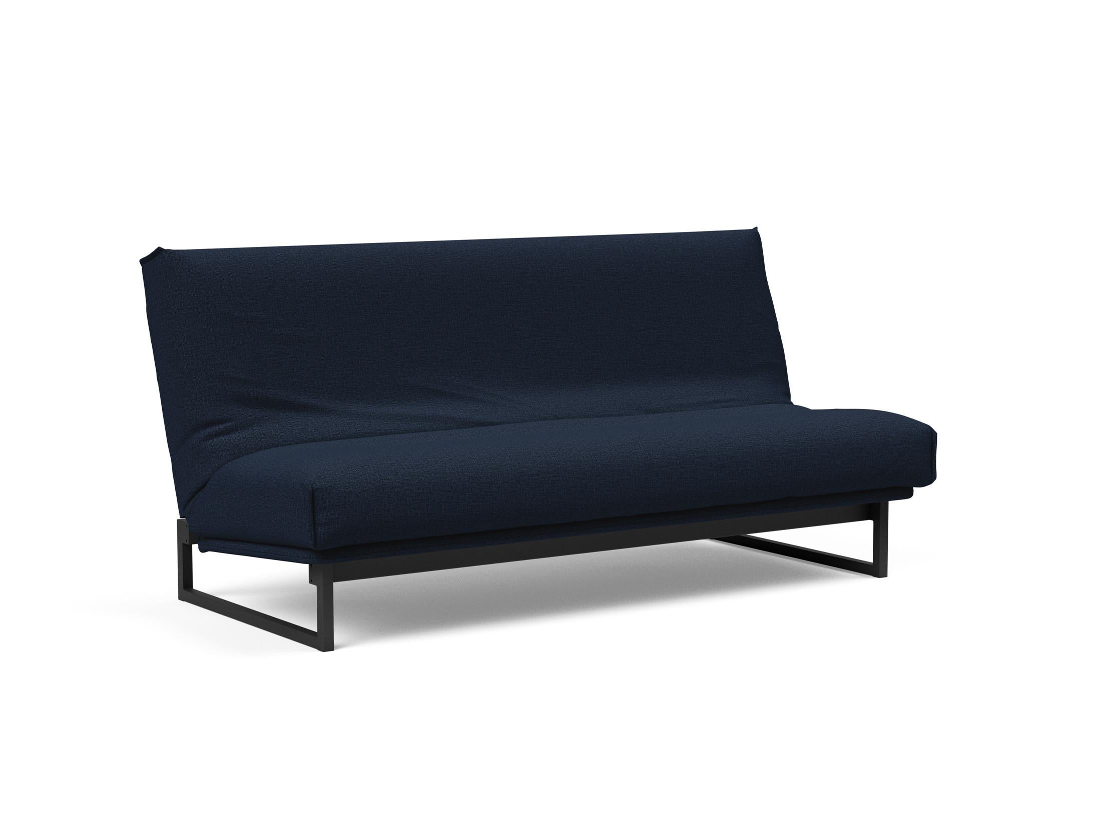 Fraction 140 Bettsofa Nordic Cover: Multifunktionales Sofa mit stilvollem Design, abnehmbarem Bezug und weicher Matratze für optimalen Komfort.