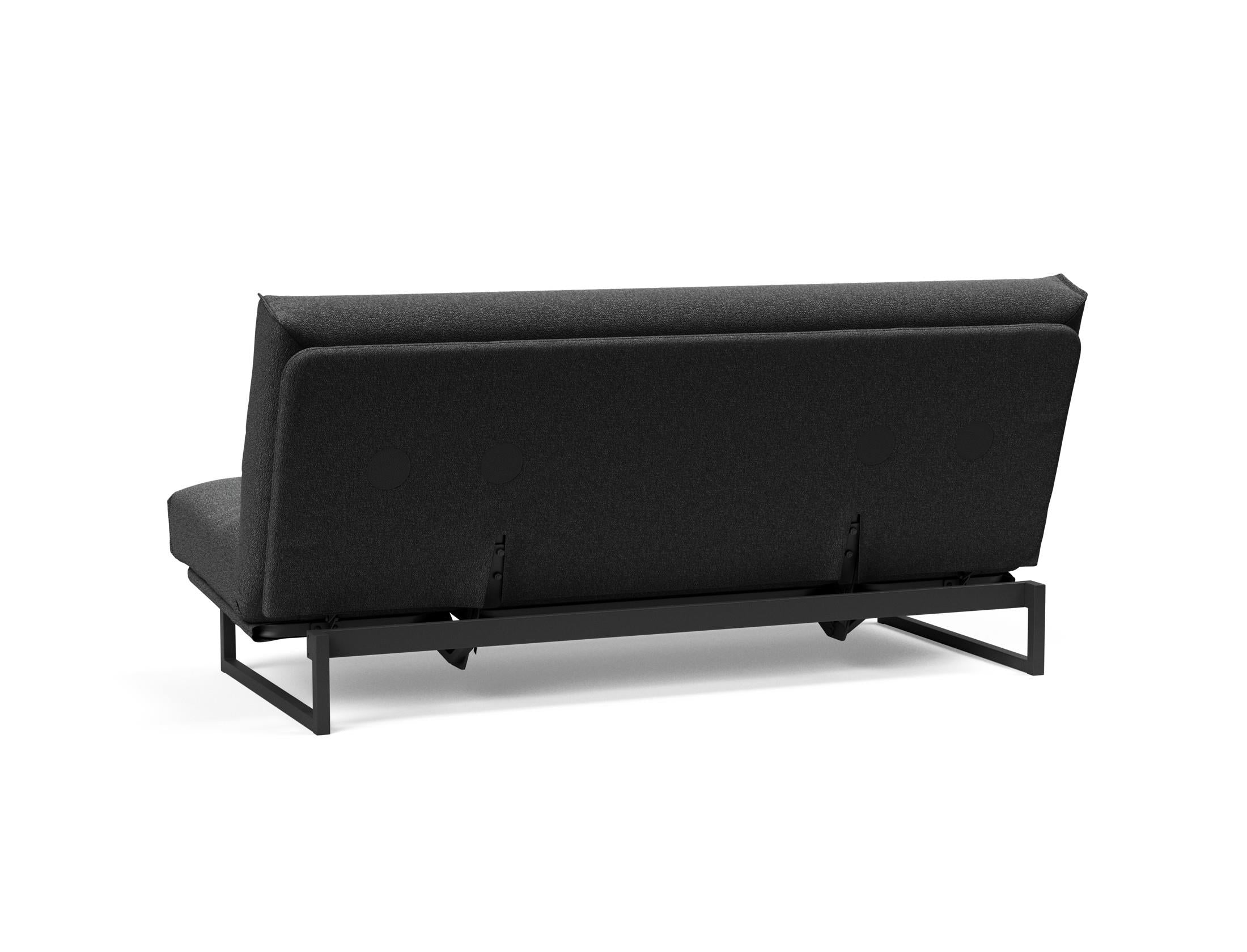 Fraction 140 Bettsofa Nordic Cover: Elegantes, flexibles Sofa mit abnehmbarem Bezug und komfortabler Soft Spring Matratze für höchsten Schlafgenuss.