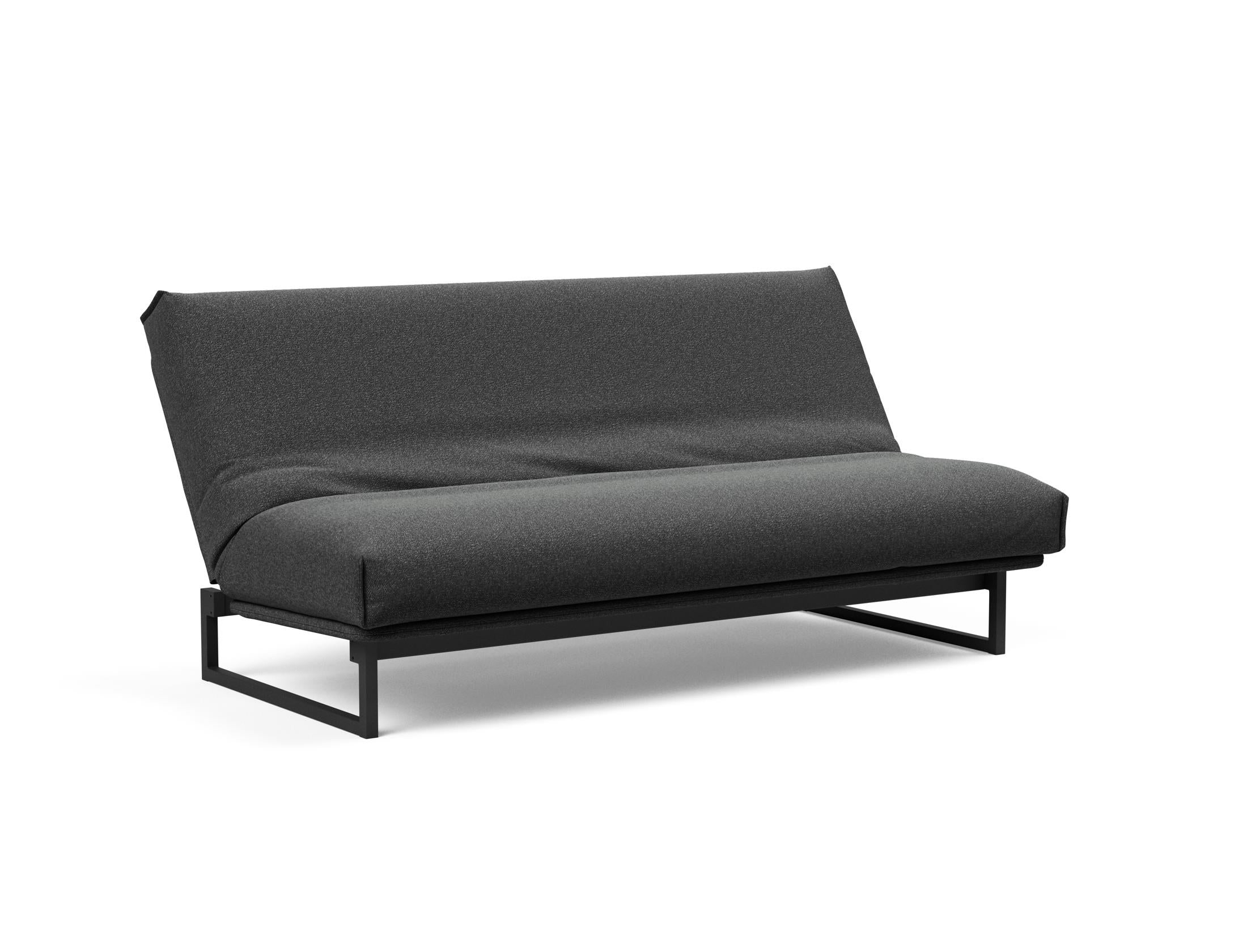 Fraction 140 Bettsofa Nordic Cover: Multifunktionales Sofa mit stilvollem Design, abnehmbarem Bezug und weicher Matratze für optimalen Komfort.