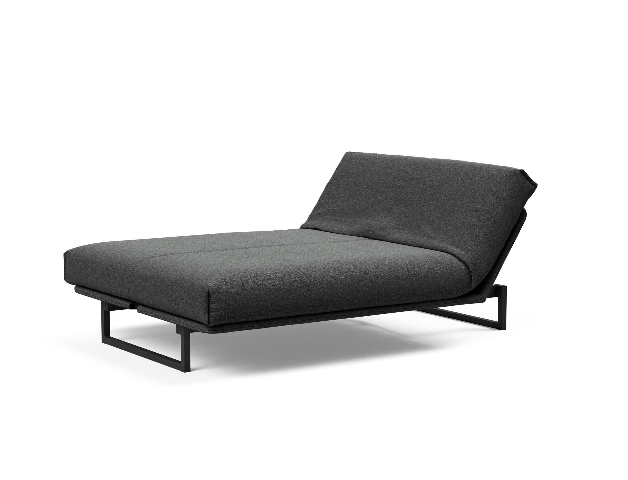 Fraction 140 Bettsofa Nordic Cover: Elegantes, flexibles Sofa mit abnehmbarem Bezug und komfortabler Soft Spring Matratze für höchsten Schlafgenuss.