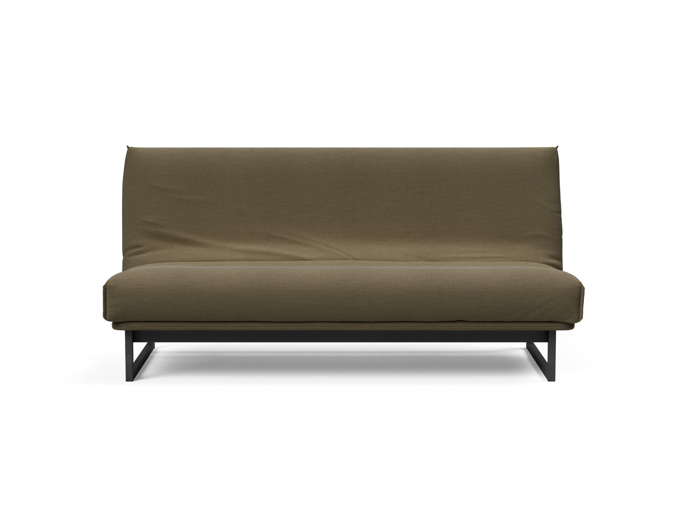 Modernes Fraction 140 Bettsofa mit Nordic Cover und Soft Spring, perfekt für entspannte Abende und stilvolle Einrichtung.