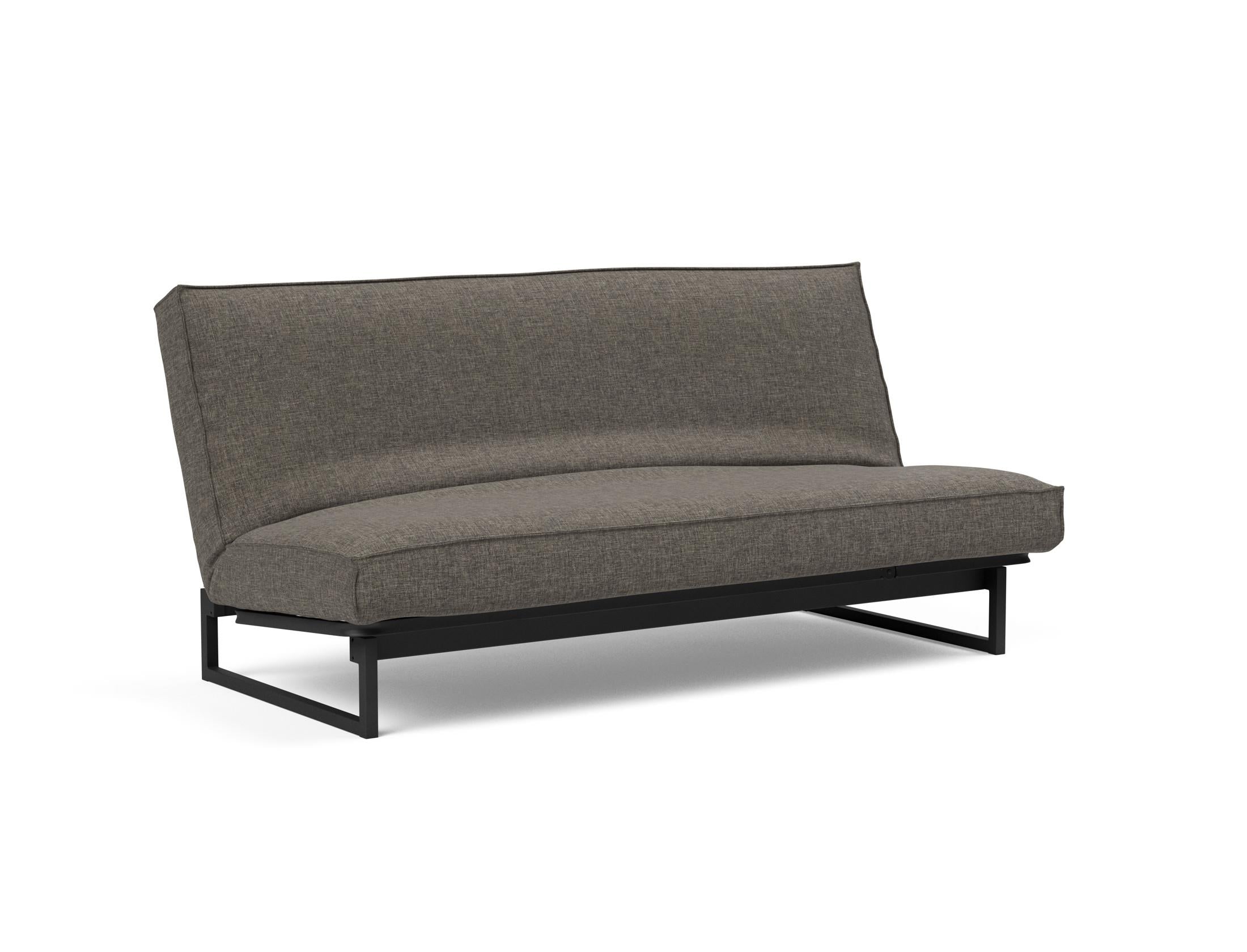 Entdecken Sie das Fraction 140 Bettsofa Sharp Plus Cover Soft Spring von Innovation Living – stilvoll, platzsparend und perfekt für entspannte Nächte.