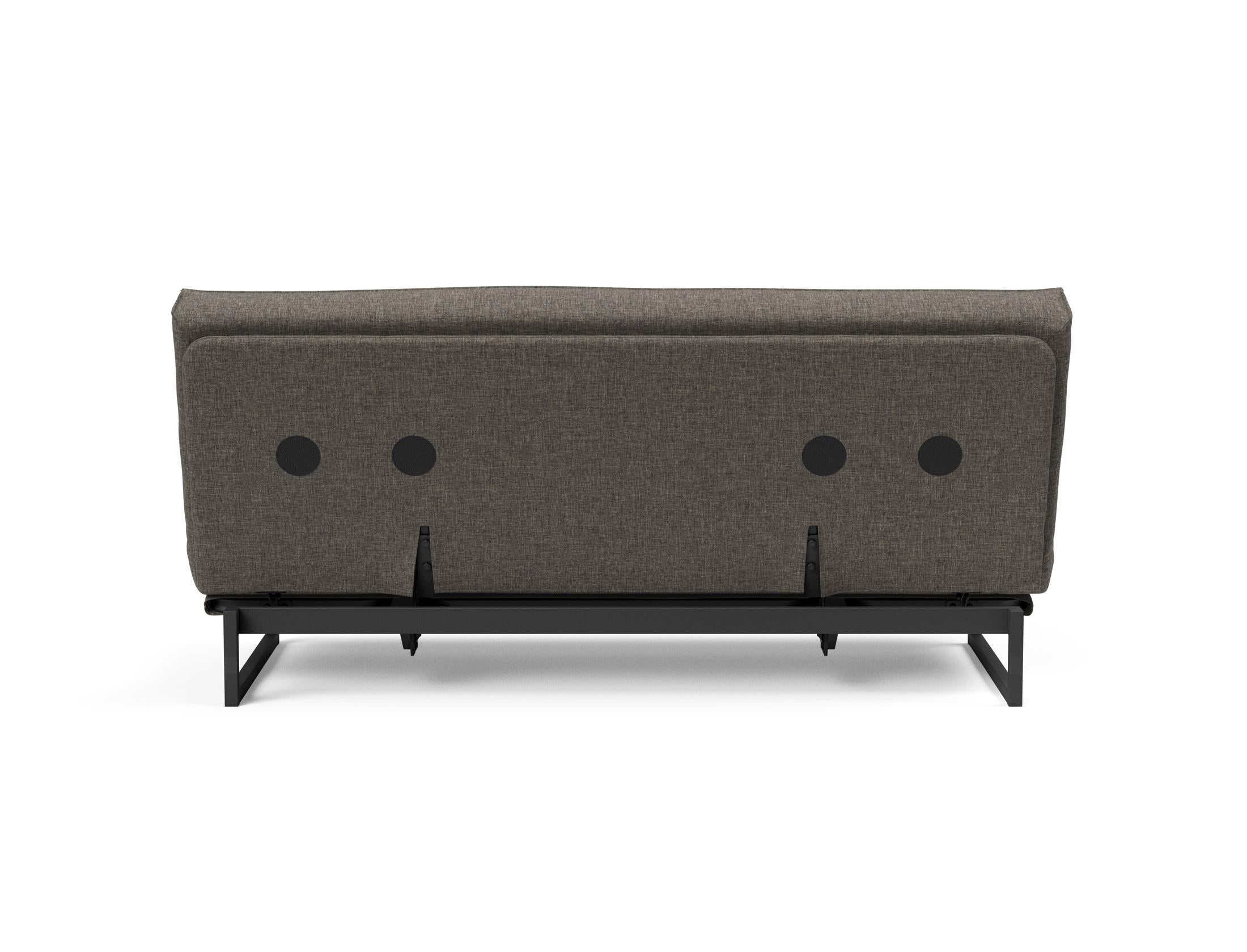 Fraction 140 Bettsofa Sharp Plus Cover: Stilvolles Sofa mit robustem Rahmen und bequemer Matratze. Perfekt für Alltag und Gäste!