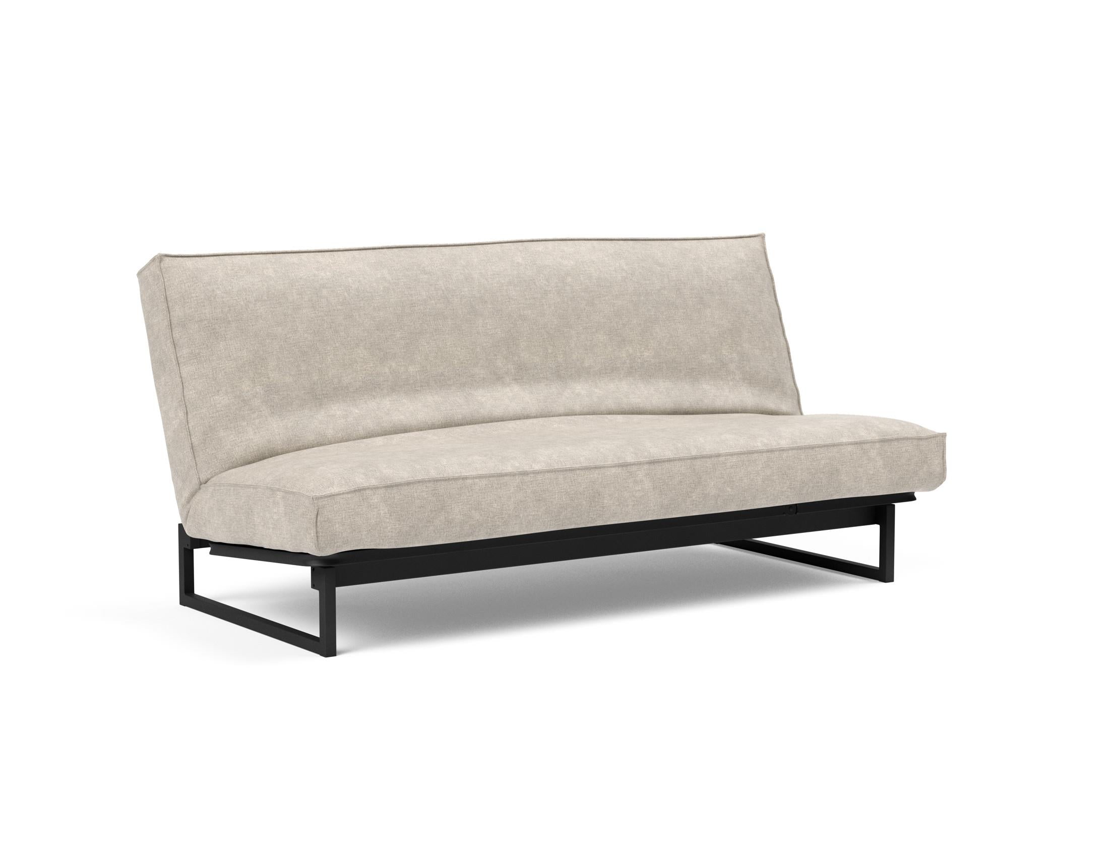 Erleben Sie das Fraction 140 Bettsofa Sharp Plus Cover Soft Spring von Innovation Living – modern, funktional und ideal für kleine Räume.