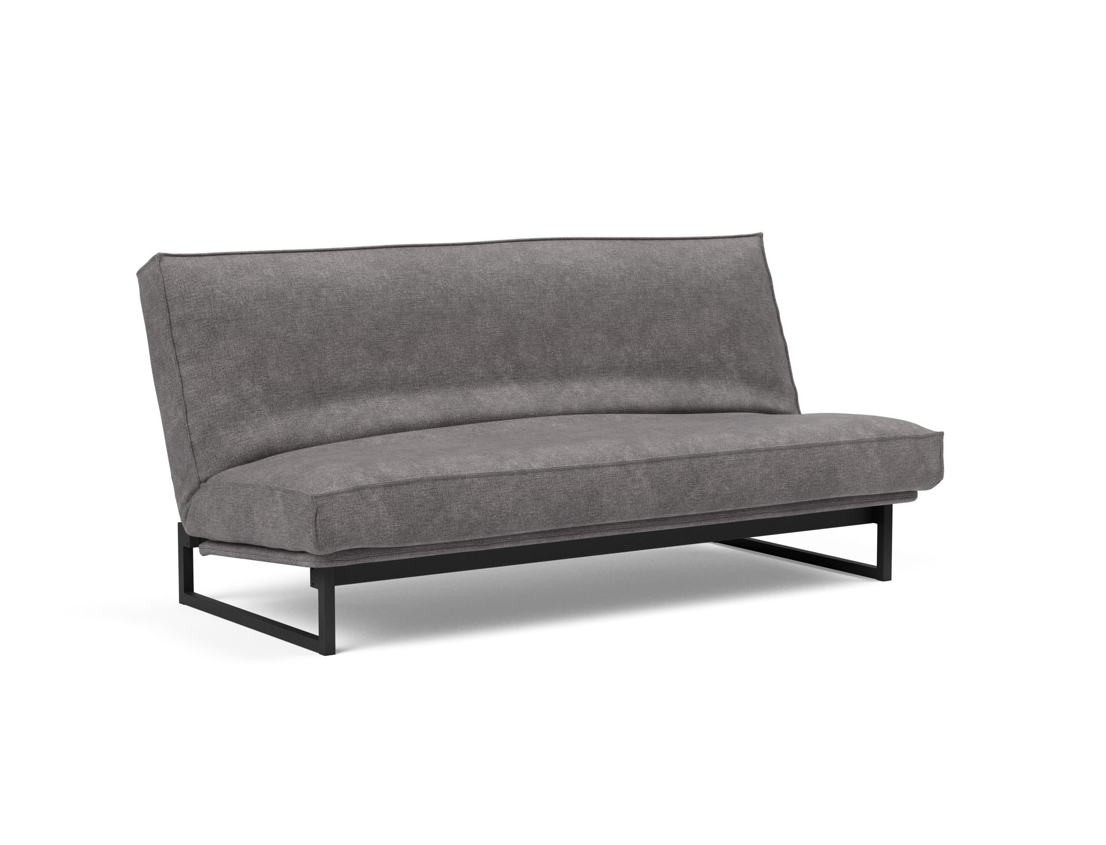 Fraction 140 Bettsofa Sharp Plus Cover: Stilvolles Sofa mit robustem Rahmen und bequemer Matratze. Perfekt für Alltag und Gäste!