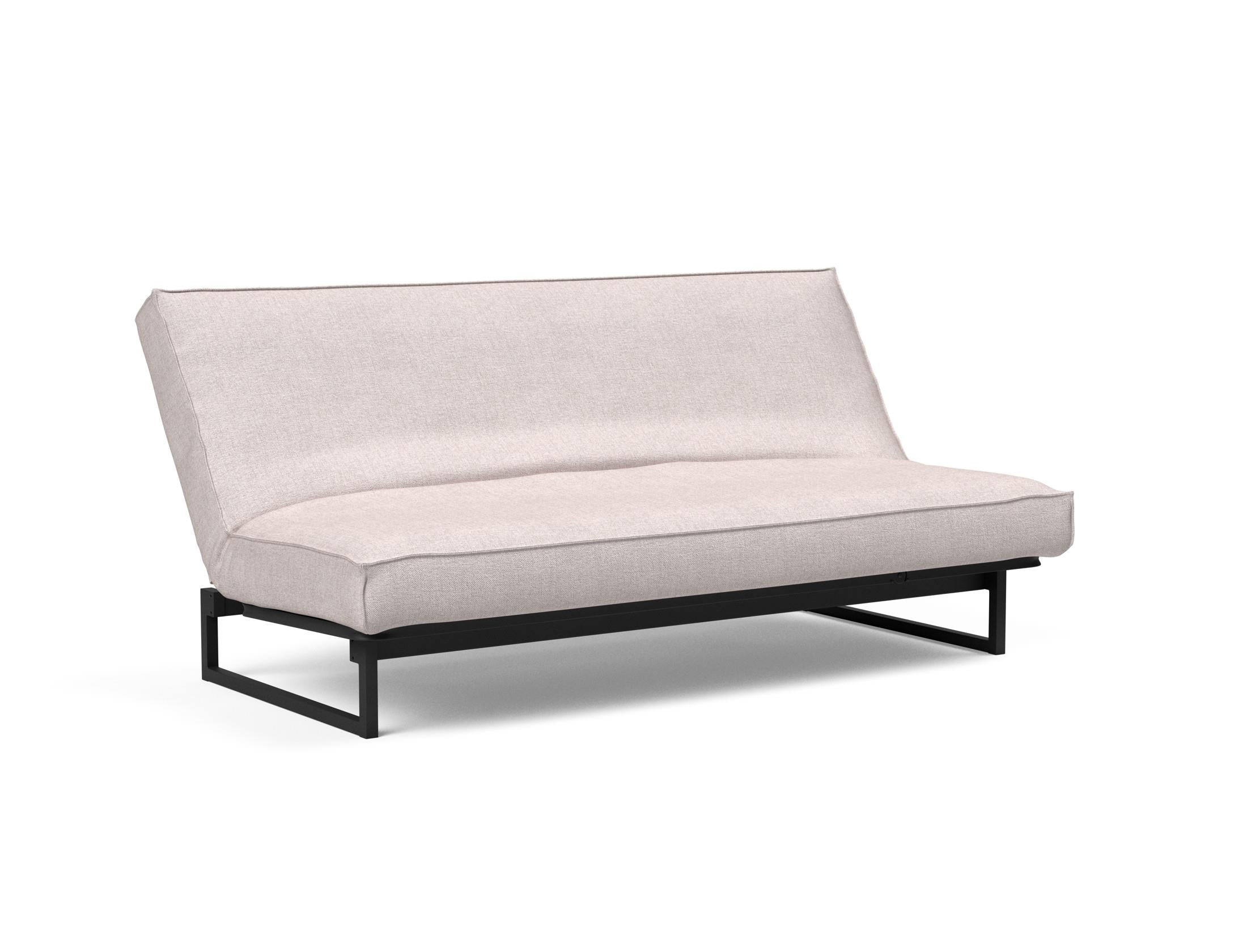 Erleben Sie das Fraction 140 Bettsofa Sharp Plus Cover Soft Spring von Innovation Living – die perfekte Kombination aus modernem Stil und flexiblem Schlafkomfort.