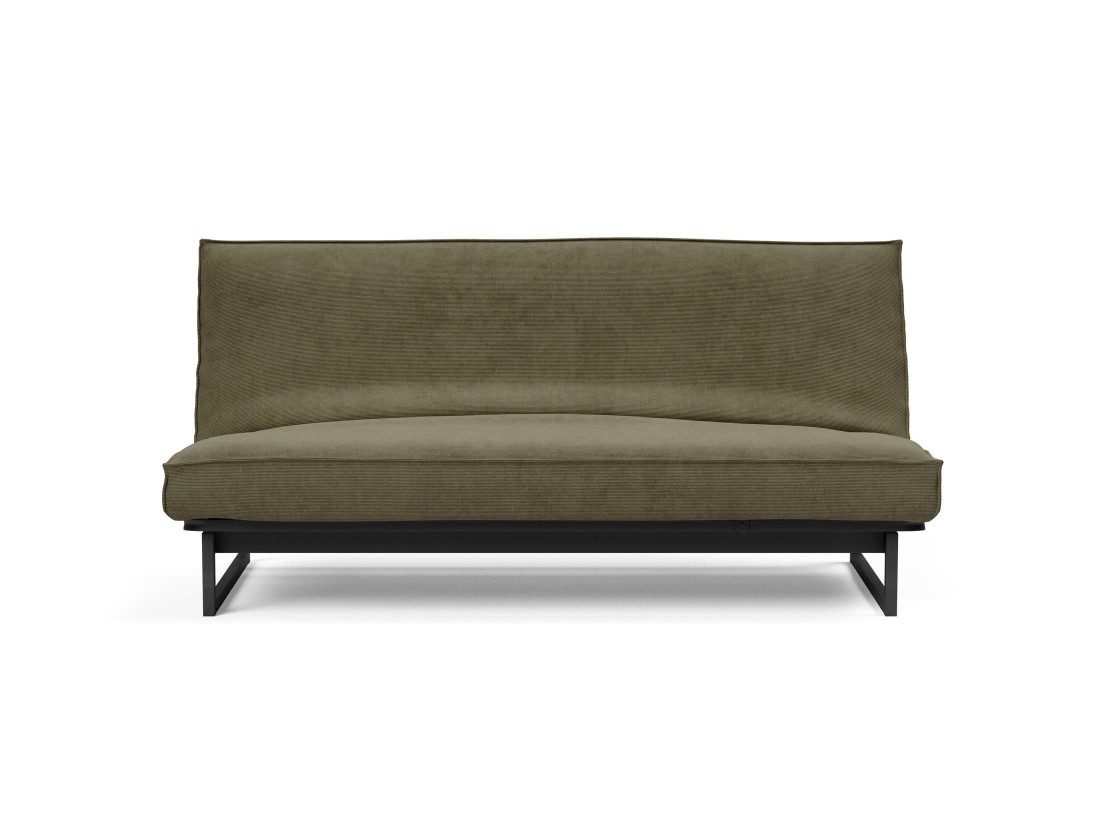 Erleben Sie das Fraction 140 Bettsofa Sharp Plus Cover Soft Spring von Innovation Living – modern, funktional und ideal für kleine Räume.