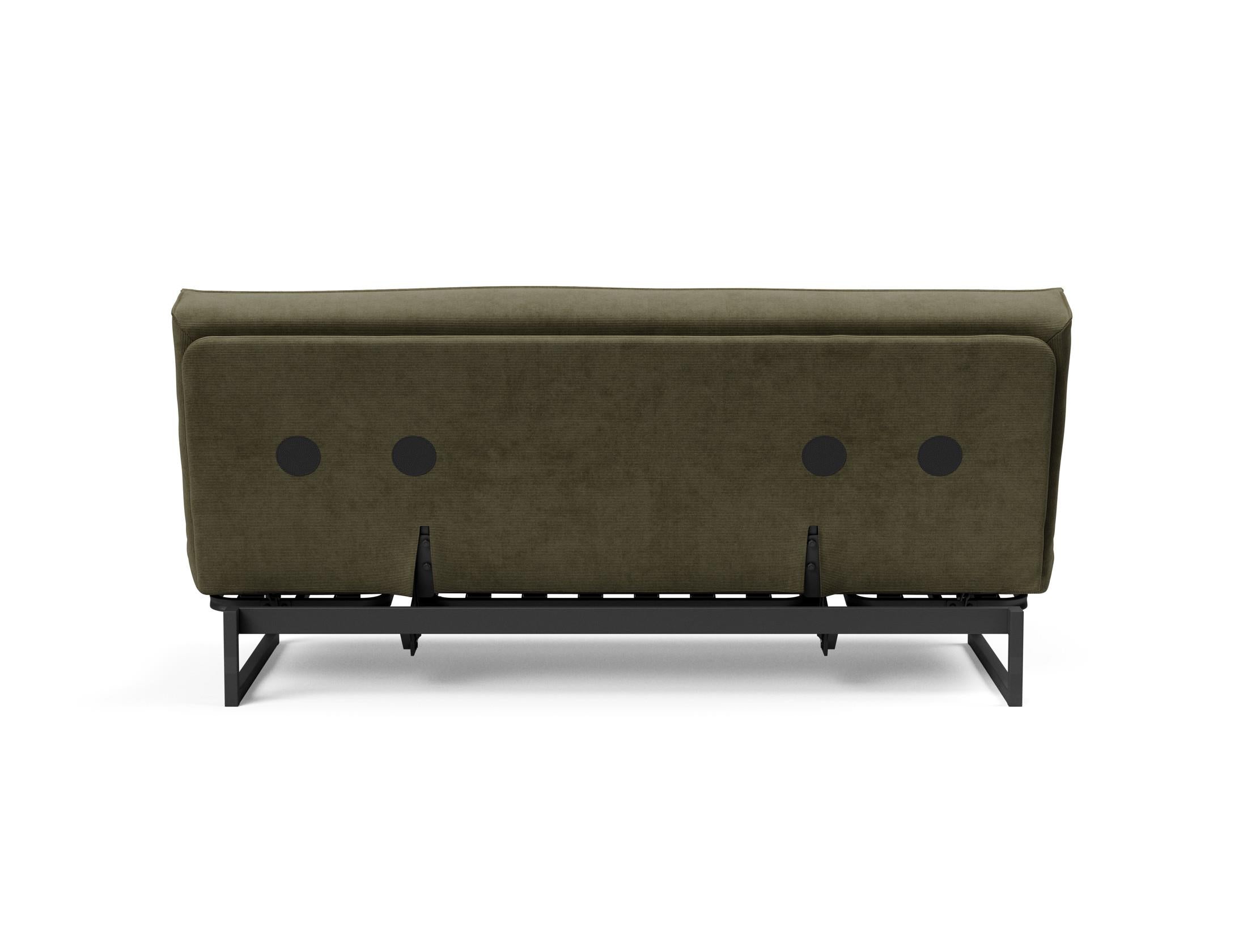 Entdecken Sie das Fraction 140 Bettsofa Sharp Plus Cover Soft Spring von Innovation Living – stilvoll, platzsparend und perfekt für Ihr Zuhause.