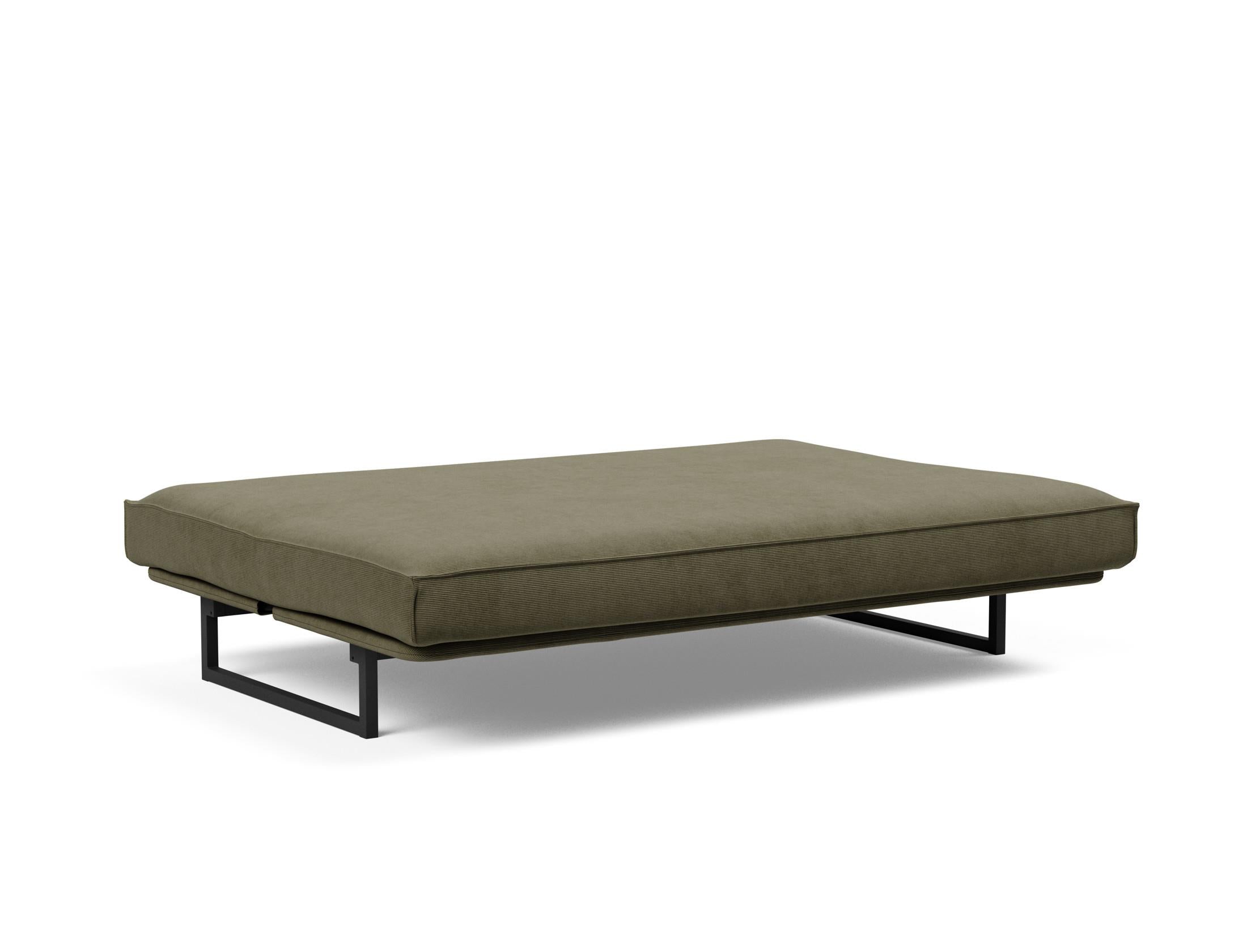 Fraction 140 Bettsofa Sharp Plus Cover: Stilvolles Sofa mit robustem Rahmen und bequemer Matratze. Perfekt für Alltag und Gäste!