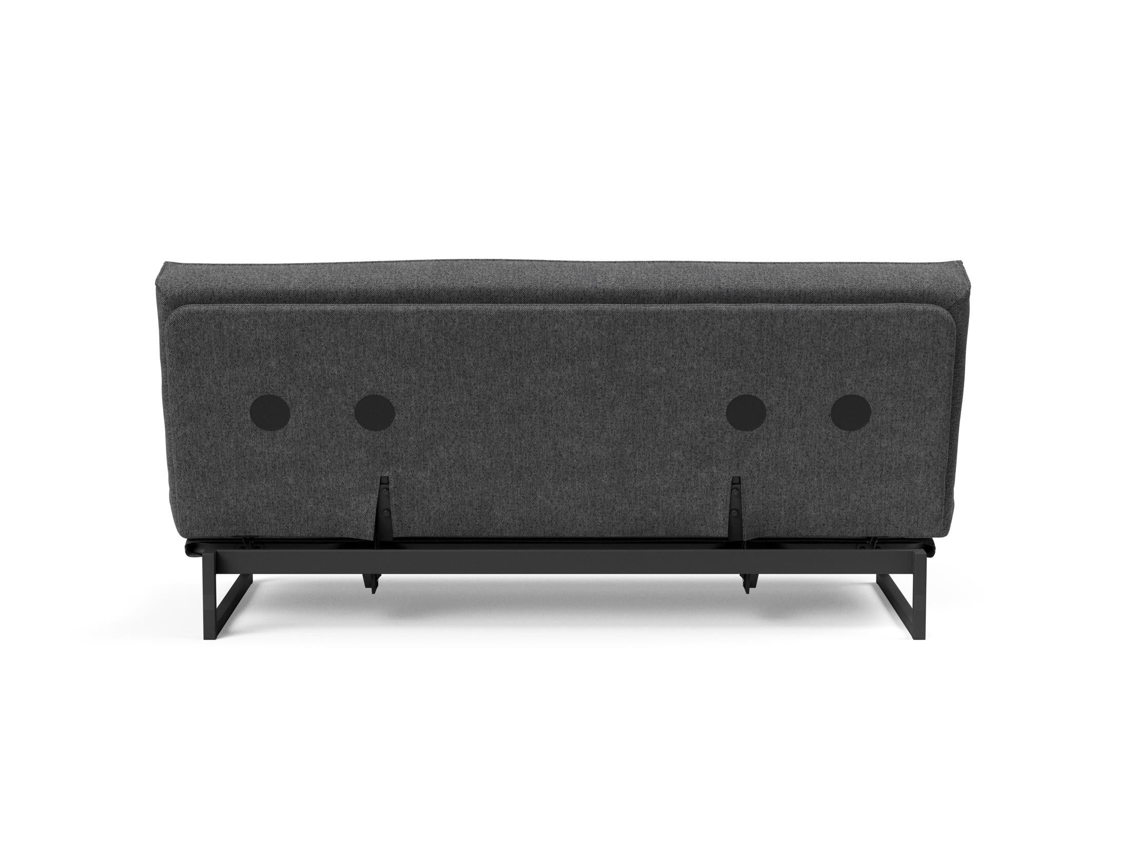 Fraction 140 Bettsofa Sharp Plus Cover: Stilvolles Sofa mit robustem Rahmen und bequemer Matratze. Perfekt für Alltag und Gäste!