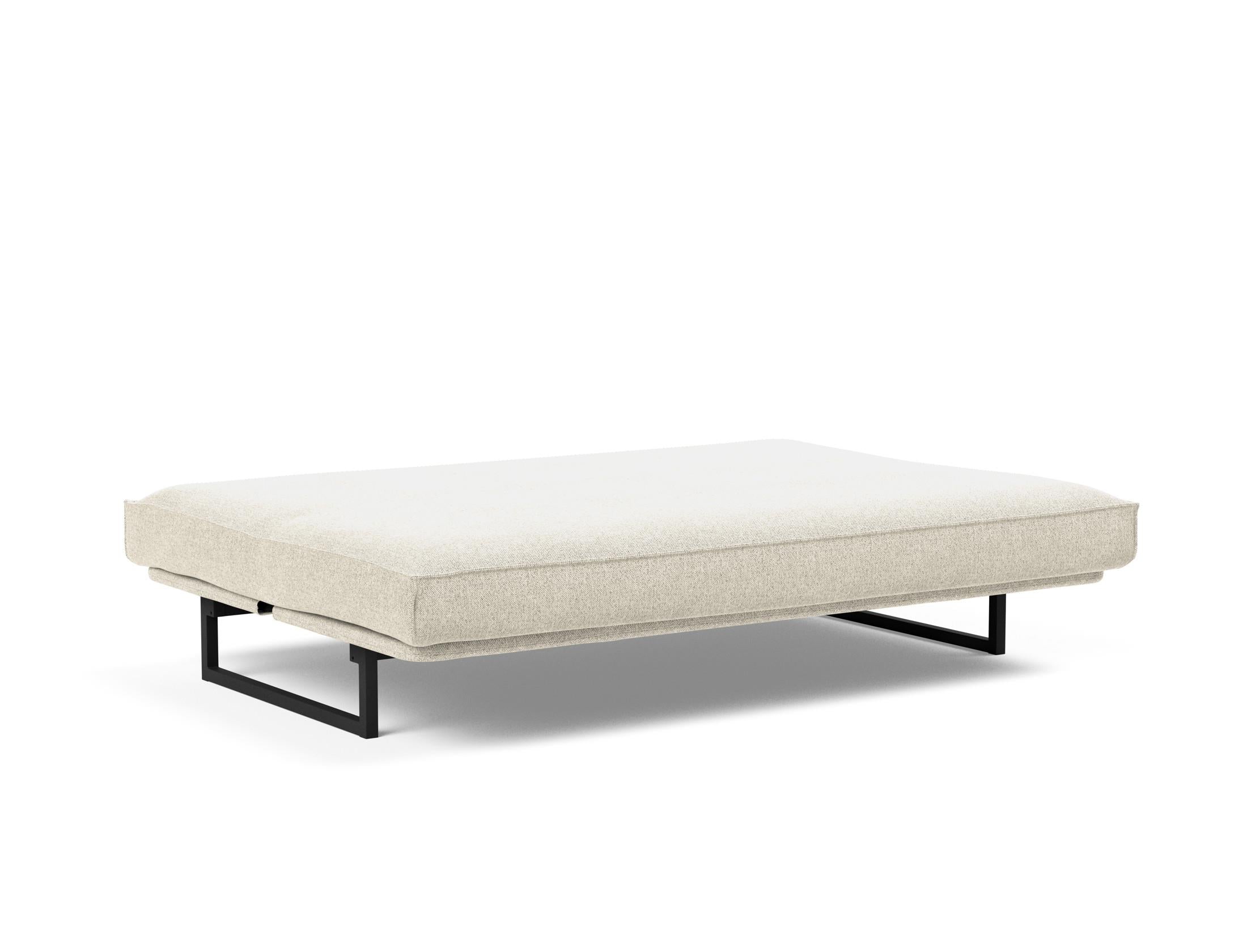 Fraction 140 Bettsofa Sharp Plus Cover: Stilvolles Sofa mit robustem Rahmen und bequemer Matratze. Perfekt für Alltag und Gäste!