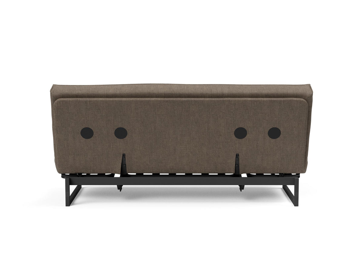 Fraction 140 Bettsofa Sharp Plus Cover Soft Spring in 411 Esina Cedar Brown präsentiert im Onlineshop von KAQTU Design AG. Bettsofa ist von Innovation Living
