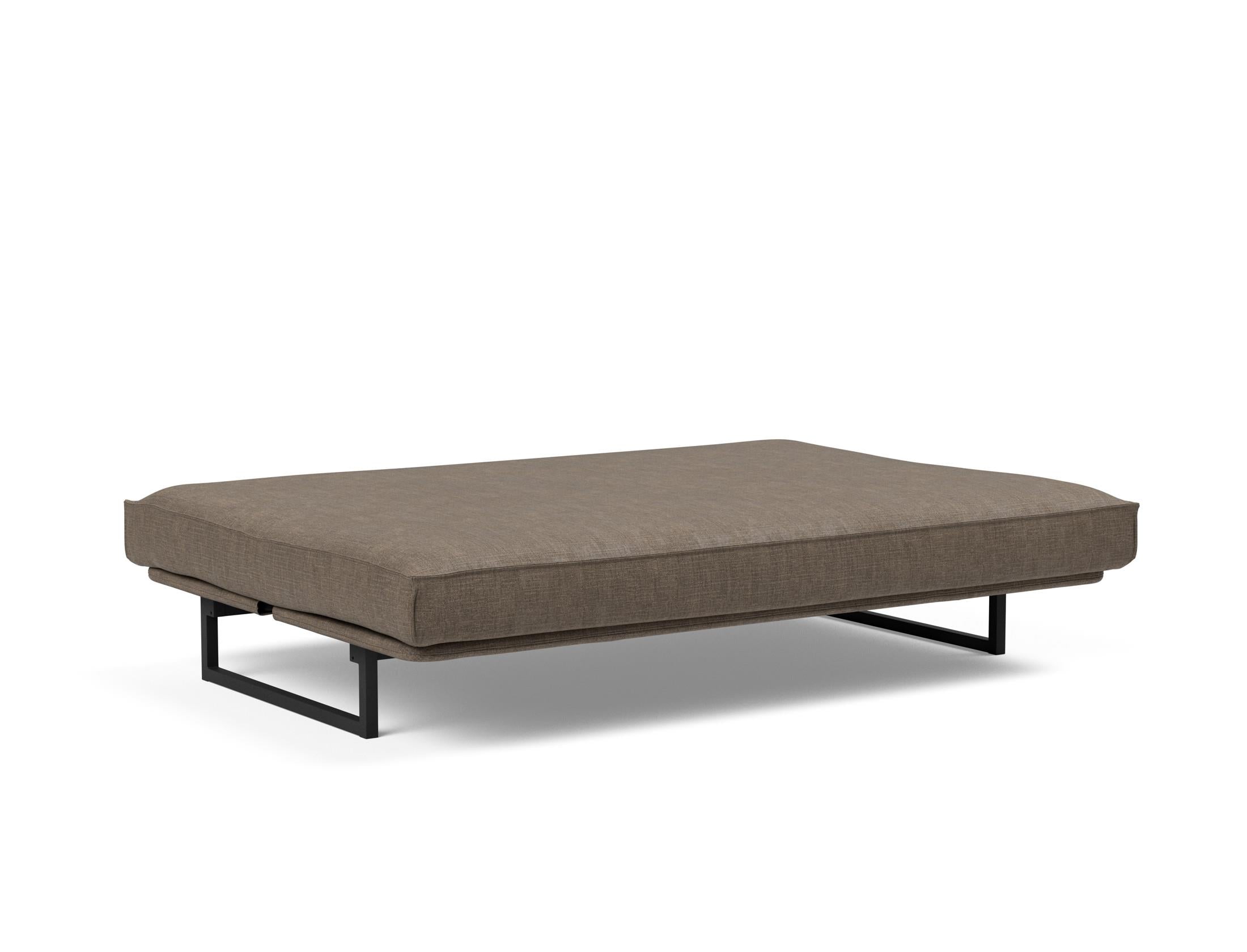Fraction 140 Bettsofa Sharp Plus Cover: Stilvolles Sofa mit robustem Rahmen und bequemer Matratze. Perfekt für Alltag und Gäste!
