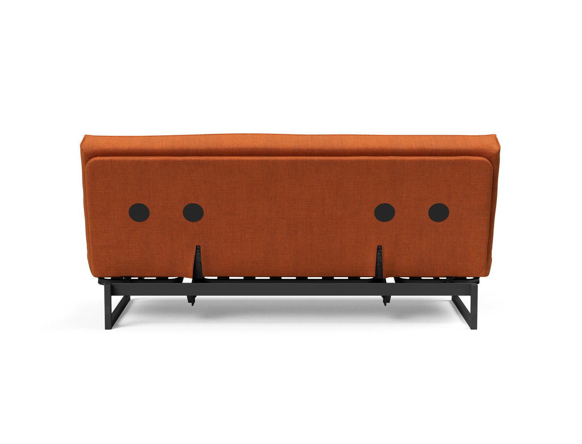 Fraction 140 Bettsofa Sharp Plus Cover Soft Spring in 412 Esina Rust Orange präsentiert im Onlineshop von KAQTU Design AG. Bettsofa ist von Innovation Living