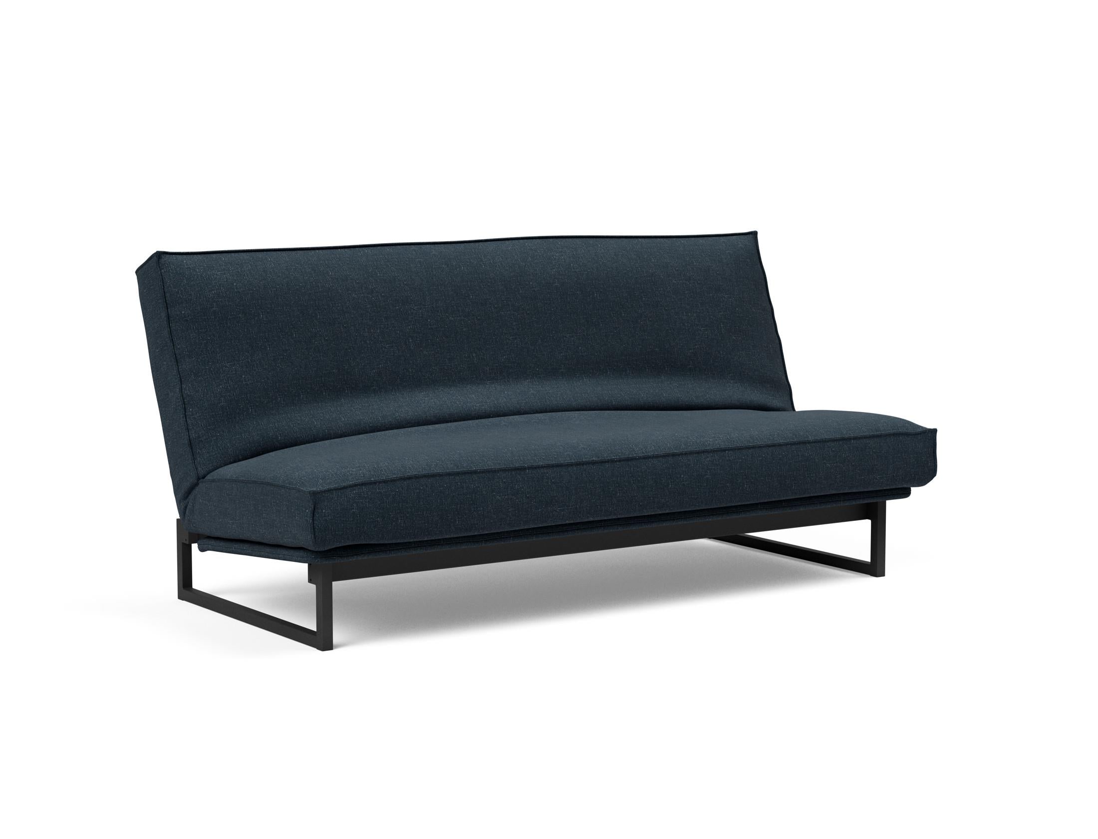 Fraction 140 Bettsofa Sharp Plus Cover: Stilvolles Sofa mit robustem Rahmen und bequemer Matratze. Perfekt für Alltag und Gäste!
