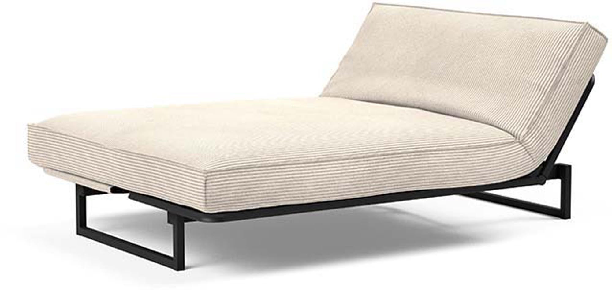 Erleben Sie das Fraction 140 Bettsofa Sharp Plus Cover von Innovation Living – modern, funktional und perfekt für kleine Räume.