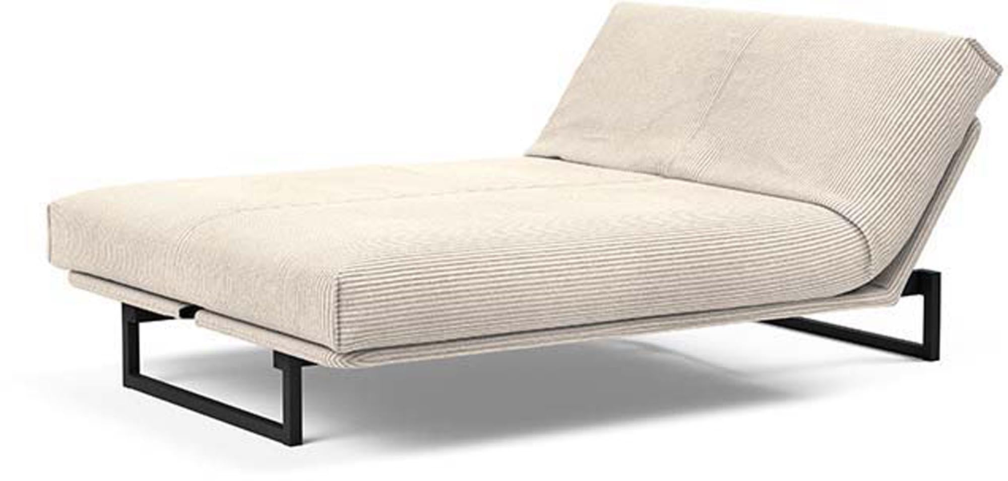 Entdecken Sie das Fraction 140 Bettsofa Nordic Cover von Innovation Living – stilvolles Design trifft auf Funktionalität und höchsten Komfort.