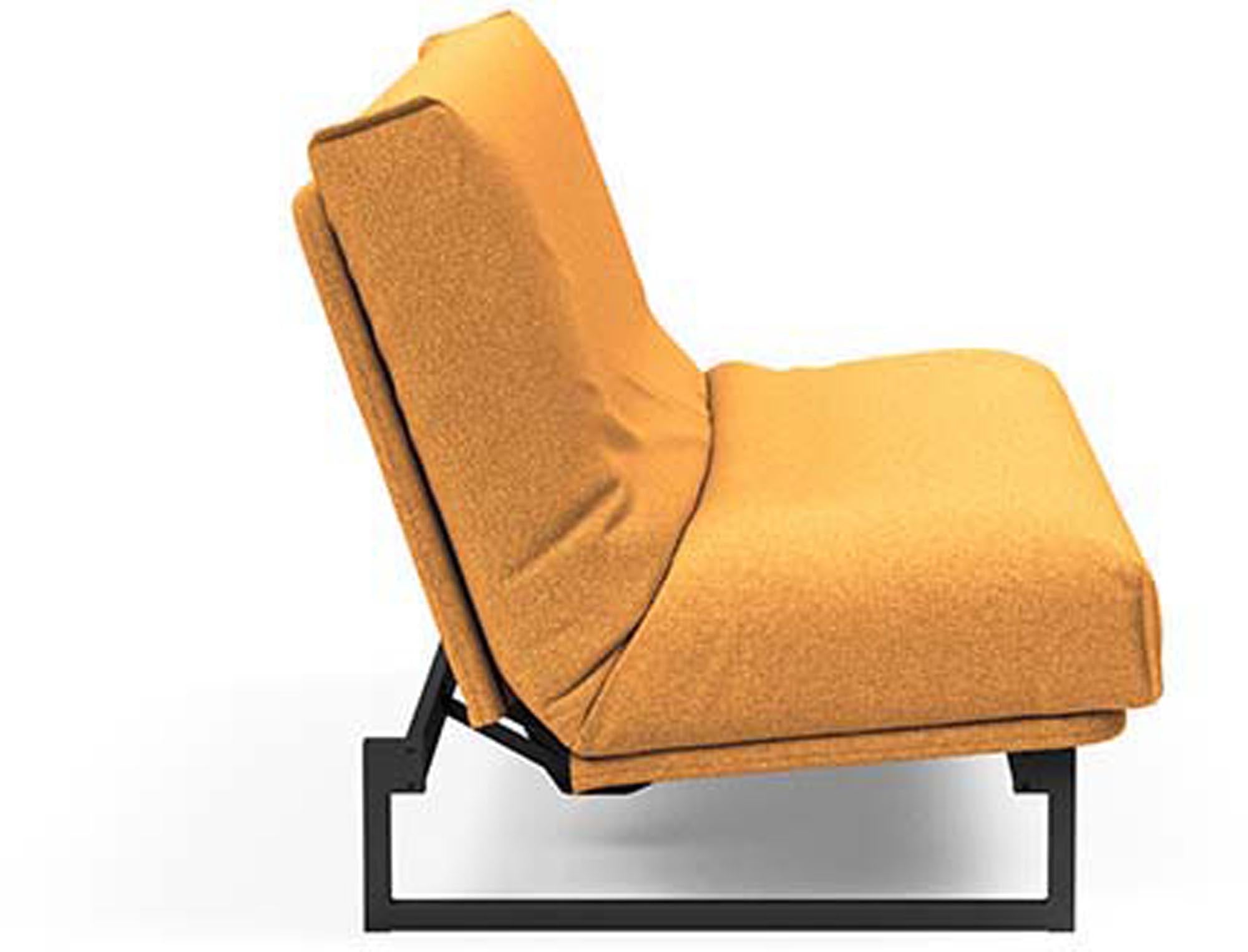 Entdecken Sie das Fraction 140 Bettsofa mit Nordic Cover von Innovation Living – stilvoll, platzsparend und ideal für vielseitige Wohnkonzepte.