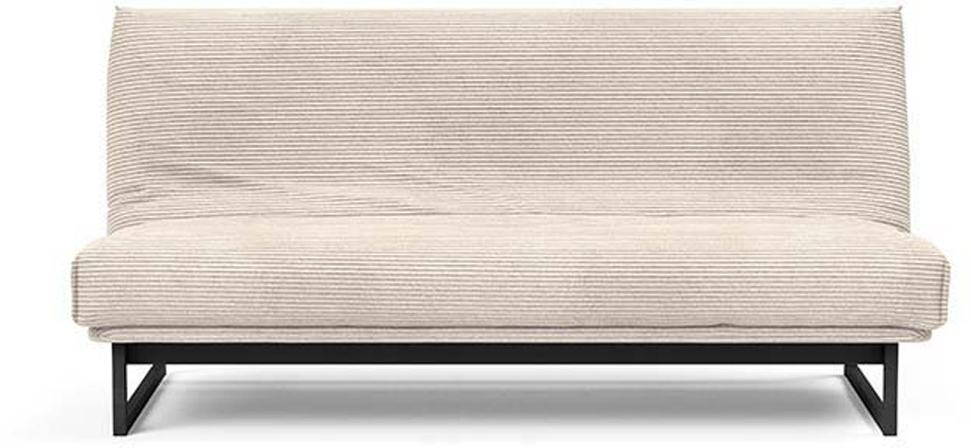 Entdecken Sie das Fraction 140 Bettsofa mit Nordic Cover von Innovation Living – stilvoll, platzsparend und ideal für vielseitige Wohnkonzepte.
