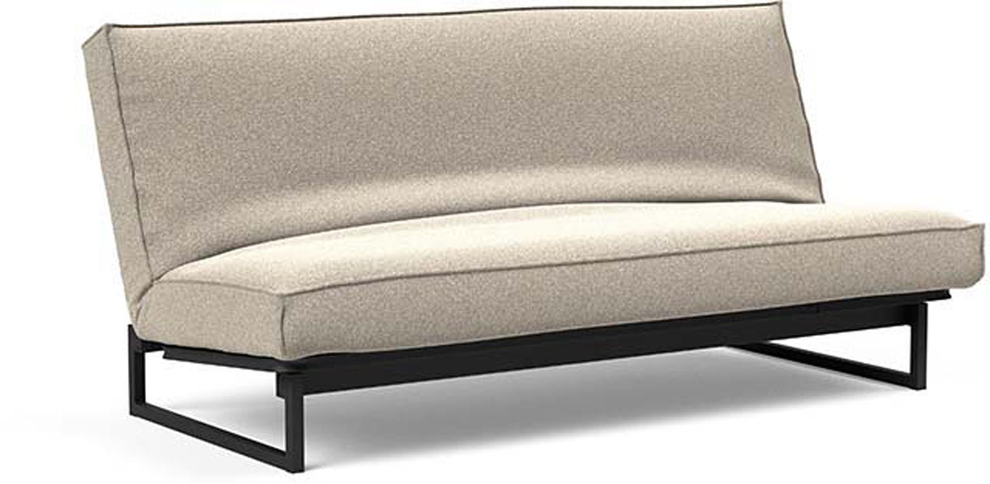 Erleben Sie das Fraction 140 Bettsofa Sharp Plus Cover von Innovation Living – modern, funktional und perfekt für kleine Räume.
