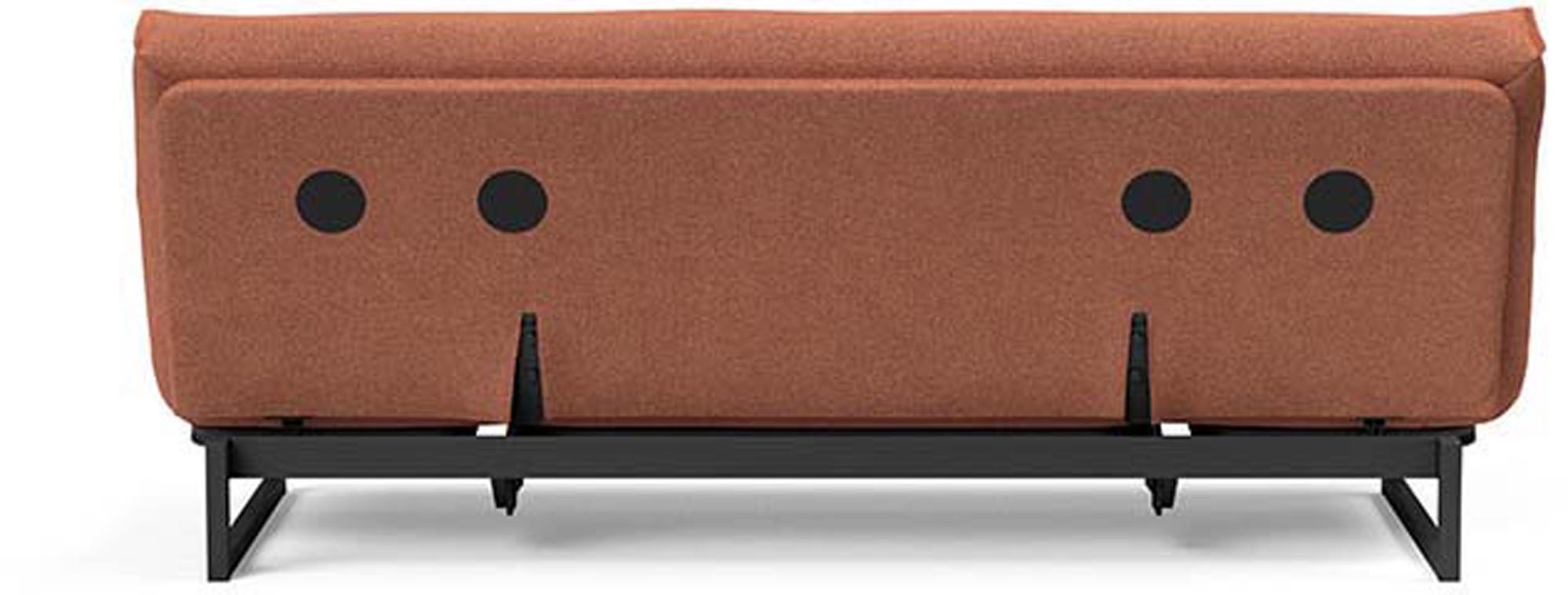 Entdecken Sie das Fraction 120 Bettsofa Nordic von Innovation Living – stilvoll, platzsparend und ideal für Gästeübernachtungen.