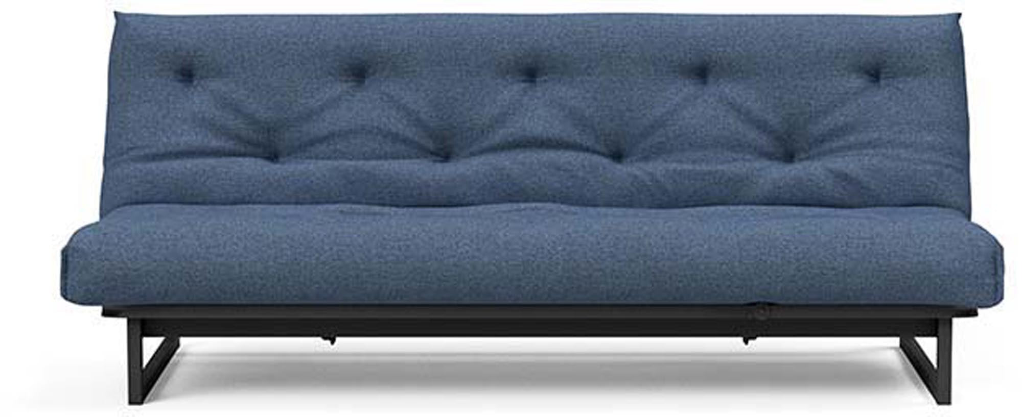 Entdecken Sie das Fraction 120 Bettsofa Nordic Spring von Innovation Living – stilvolles skandinavisches Design, ideal für kompakte Wohnräume und gemütliche Nächte.